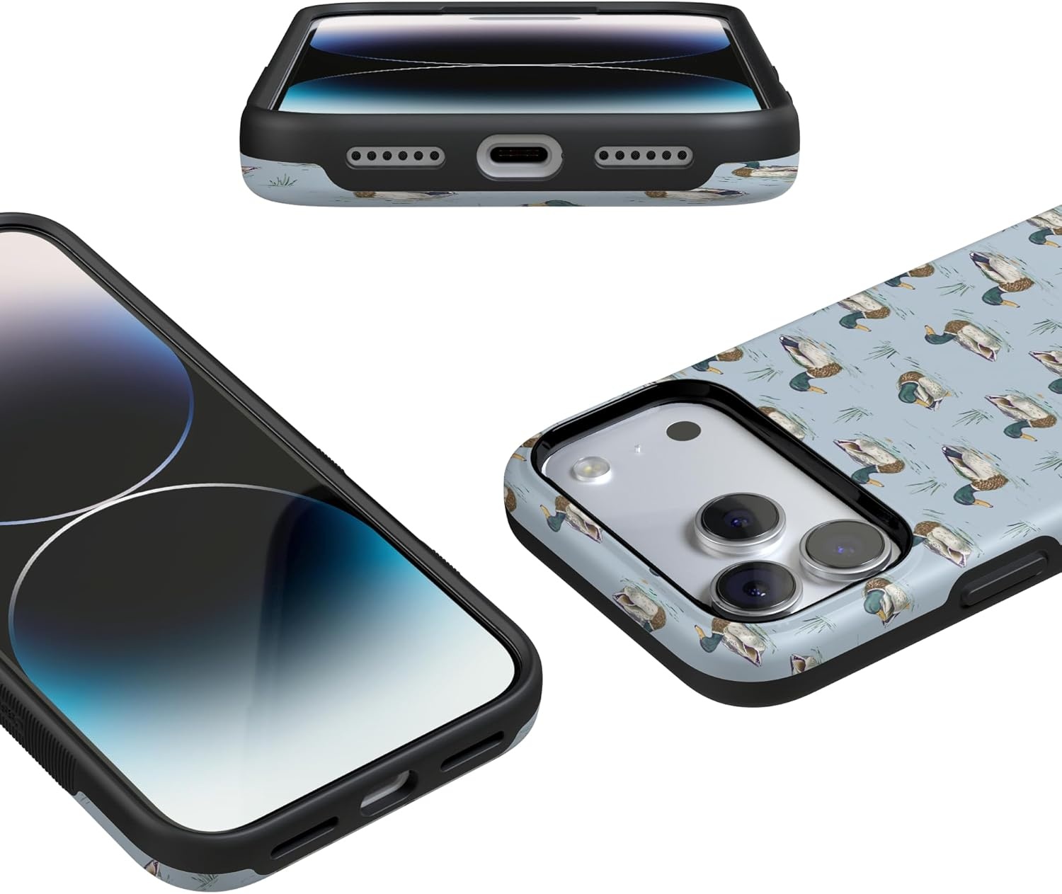 image:imageCasely iPhone 17 Pro Max Case Blue Mallard amp Co The Boyfriend Collection Bold Protective Design Compatible with MagSafe