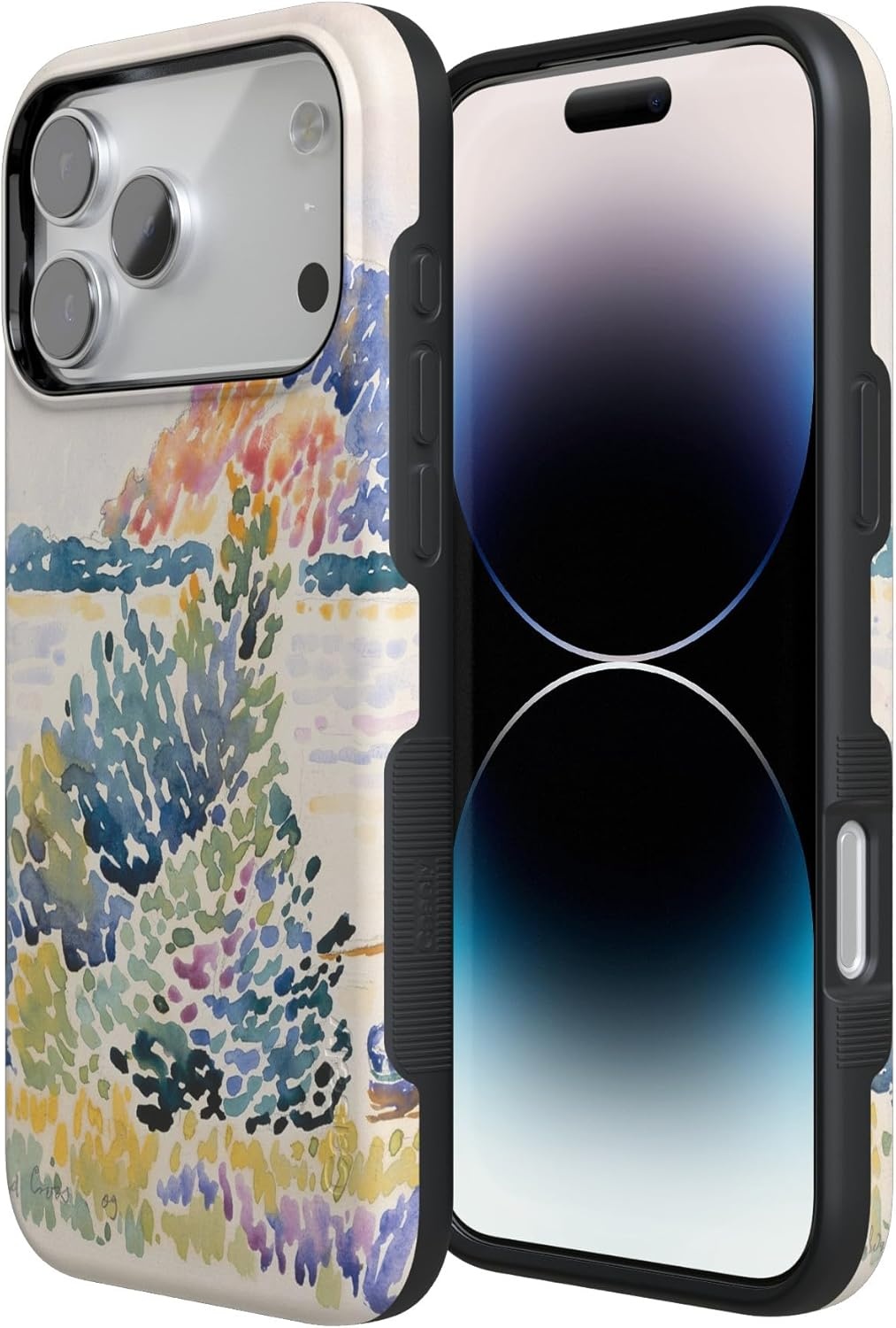 image:imageCasely iPhone 17 Pro Max Case Blue amp White Floral Rose to Fame Bold Protective Design Compatible with MagSafeCalm Waters The Met Museum