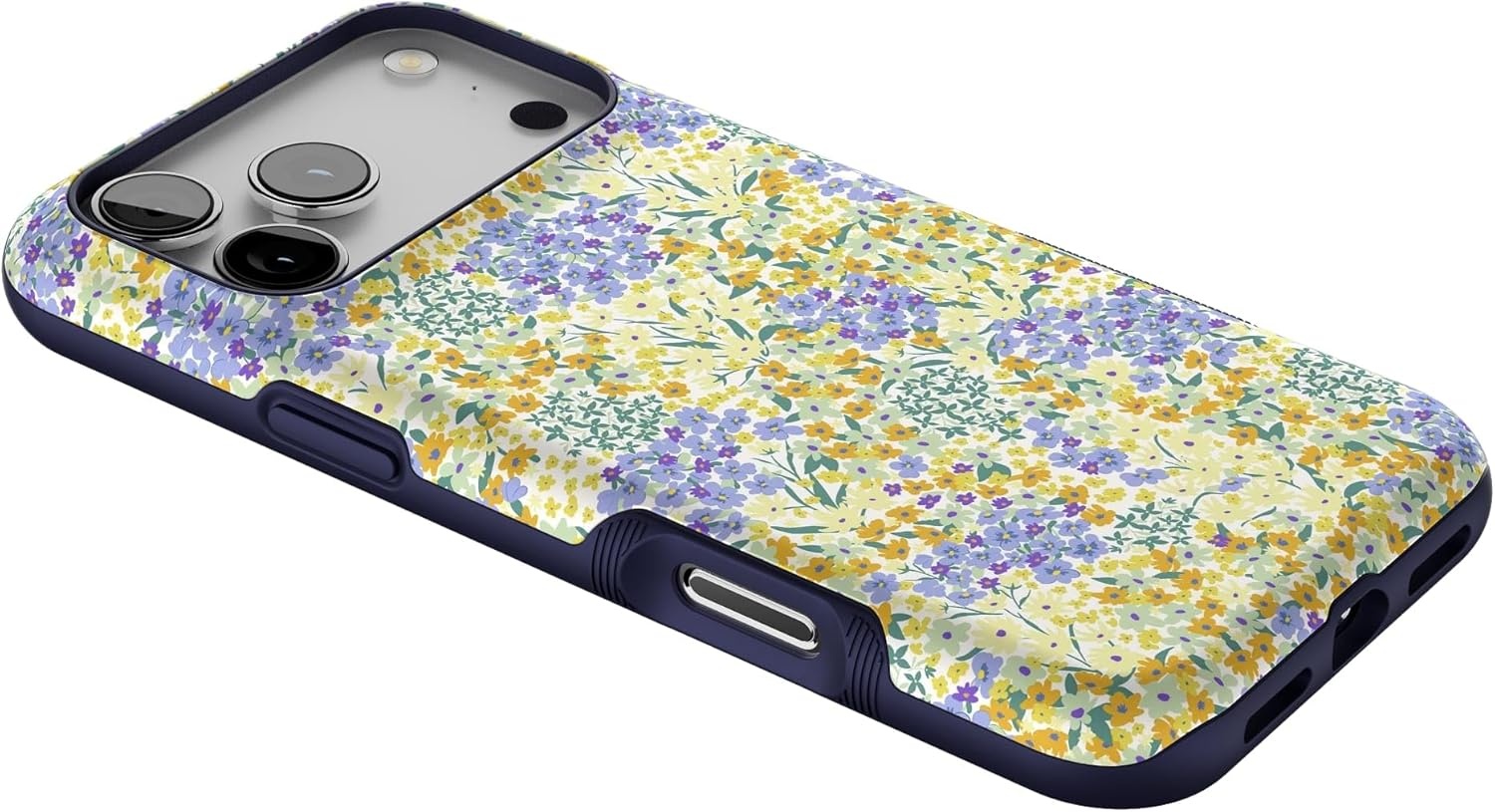 image:imageCasely iPhone 17 Pro Max Case  Blue amp White Floral  Rose to Fame  Bold Protective Design  Compatible with MagSafeDream Garden  Cottagecore