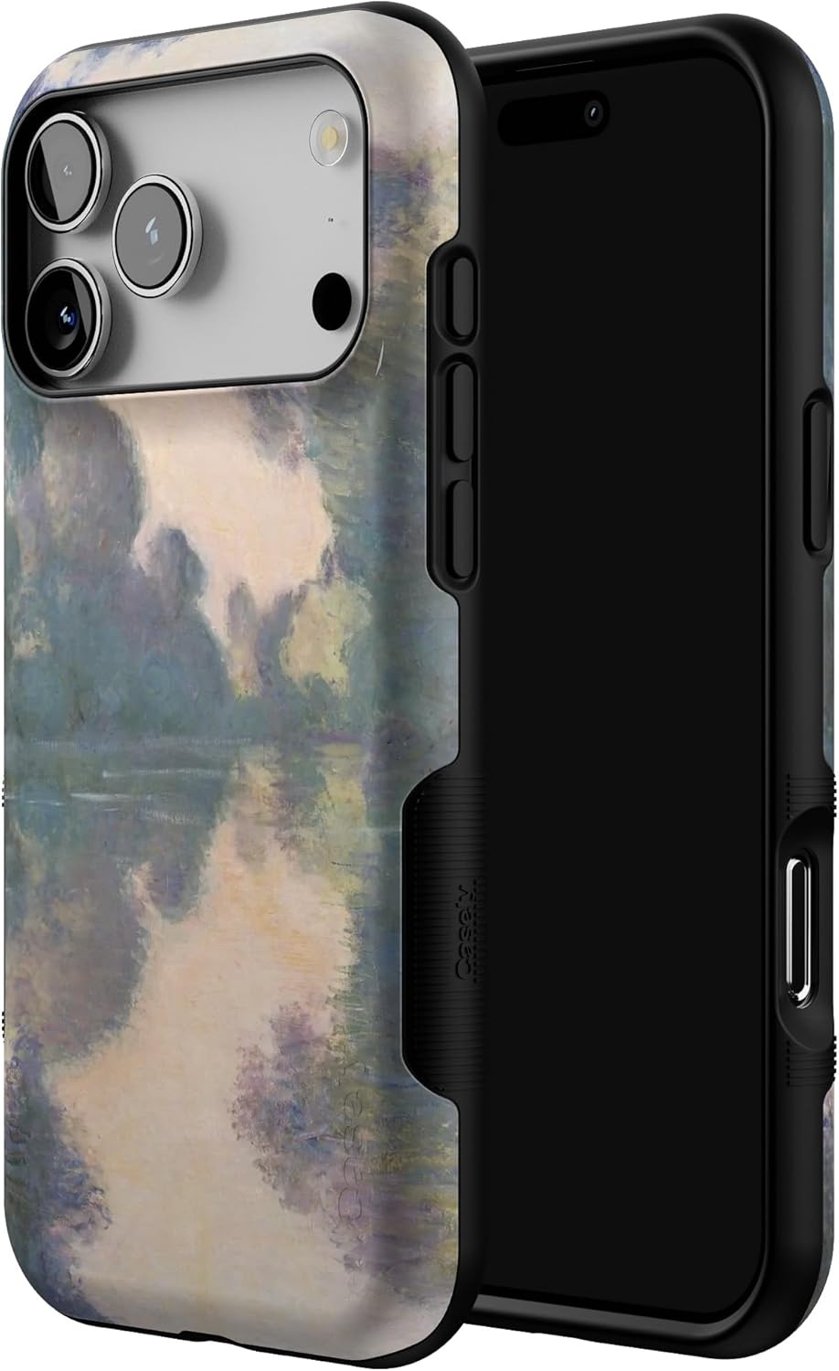 image:imageCasely iPhone 17 Pro Max Case Blue amp White Floral Rose to Fame Bold Protective Design Compatible with MagSafeMonets Morning The Met Museum