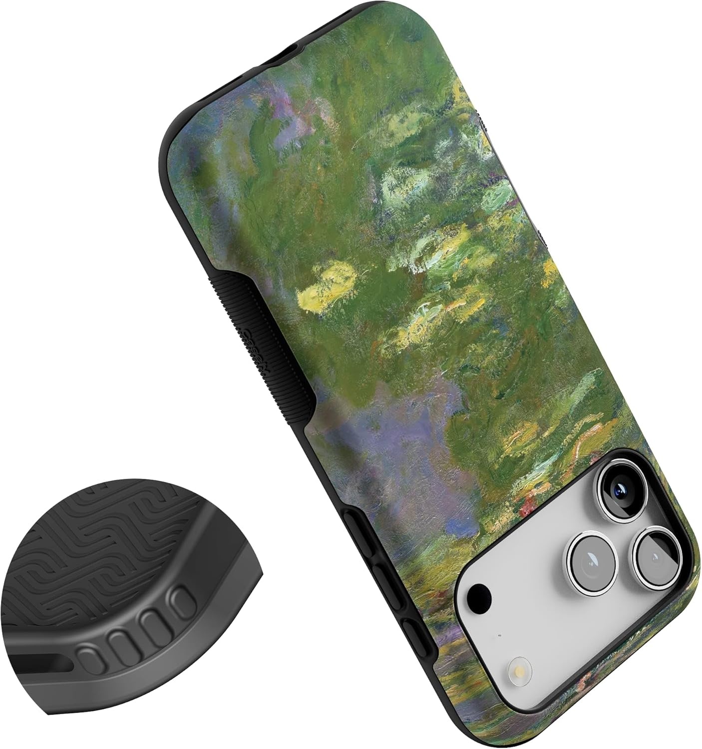 image:imageCasely iPhone 17 Pro Max Case Blue amp White Floral Rose to Fame Bold Protective Design Compatible with MagSafeMonets Water Lilies The Met Museum
