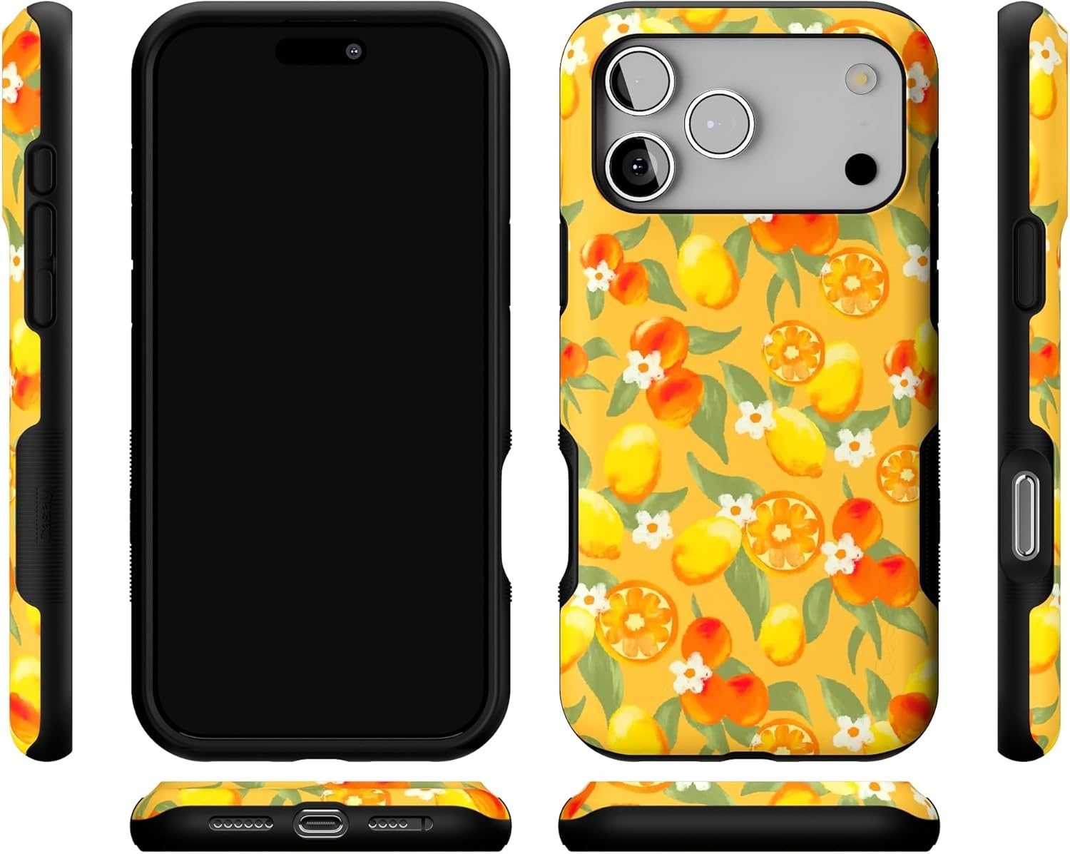 image:imageCasely iPhone 17 Pro Max Case Blue amp White Floral Rose to Fame Bold Protective Design Compatible with MagSafePositano Dippin Daisys Italian Coast