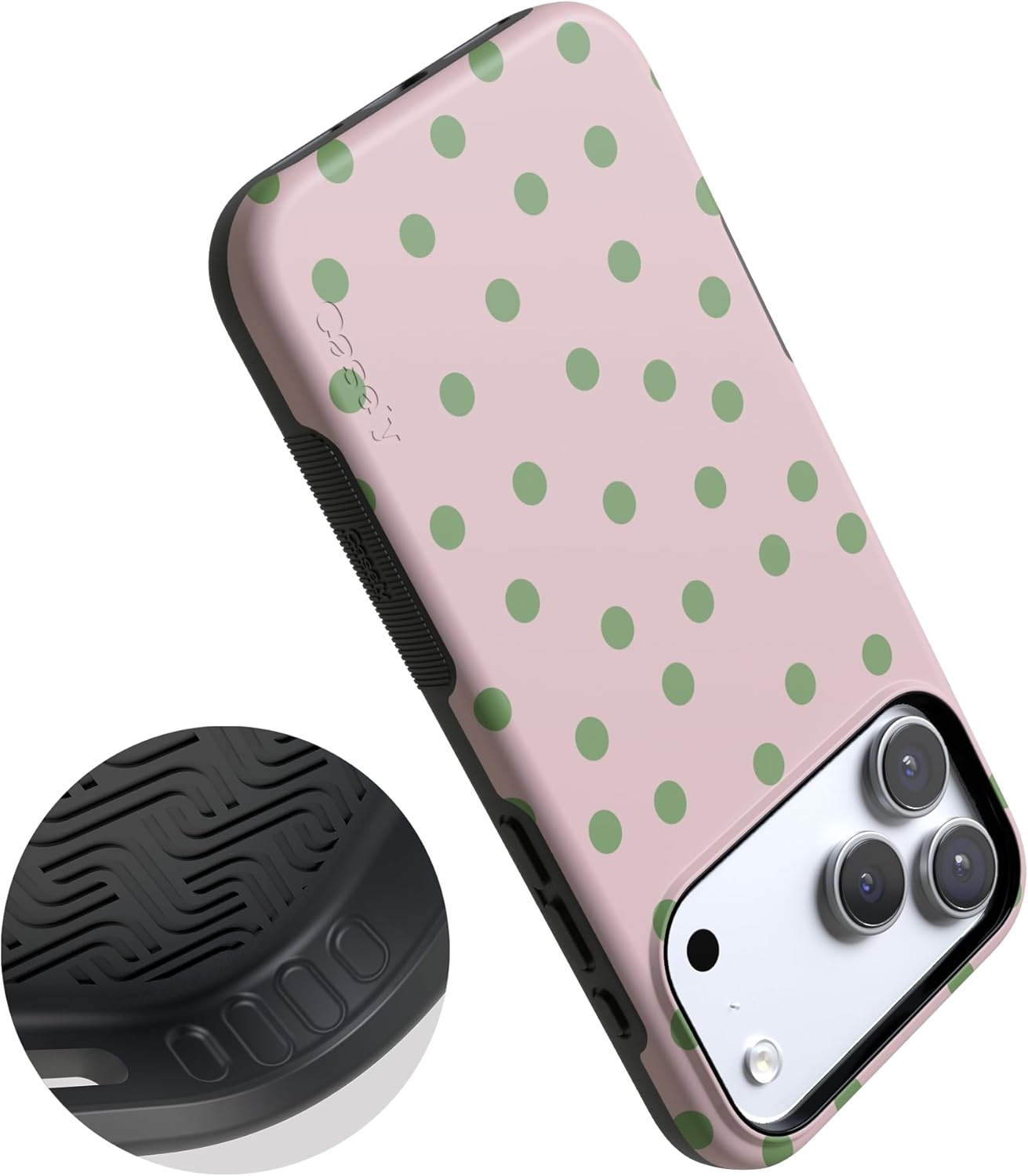 image:imageCasely iPhone 17 Pro Max Case Clubhouse Sweet Spot Bold Protective Design Compatible with MagSafe
