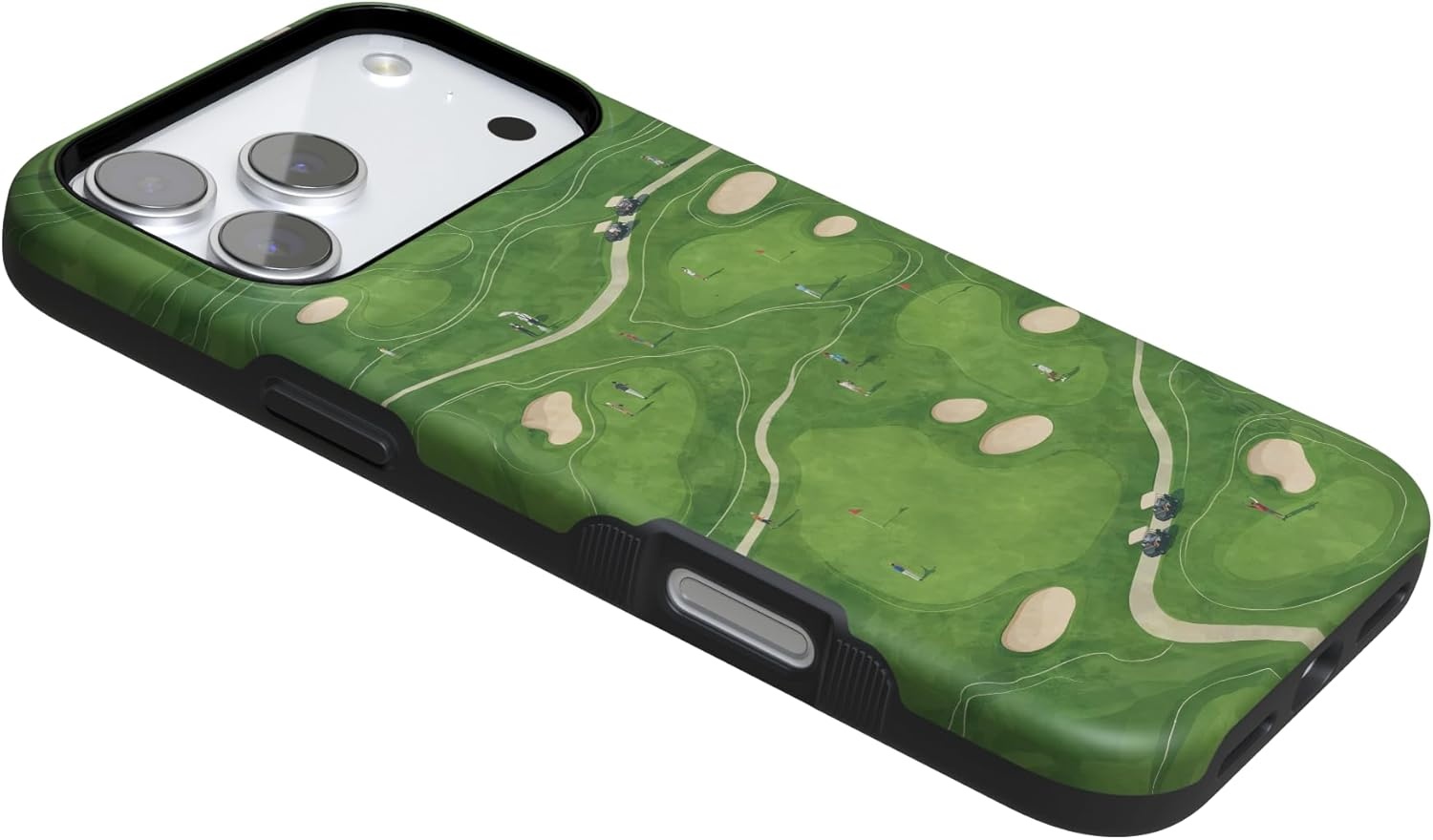 image:imageCasely iPhone 17 Pro Max Case Clubhouse The Back Nine Bold Protective Design Compatible with MagSafe