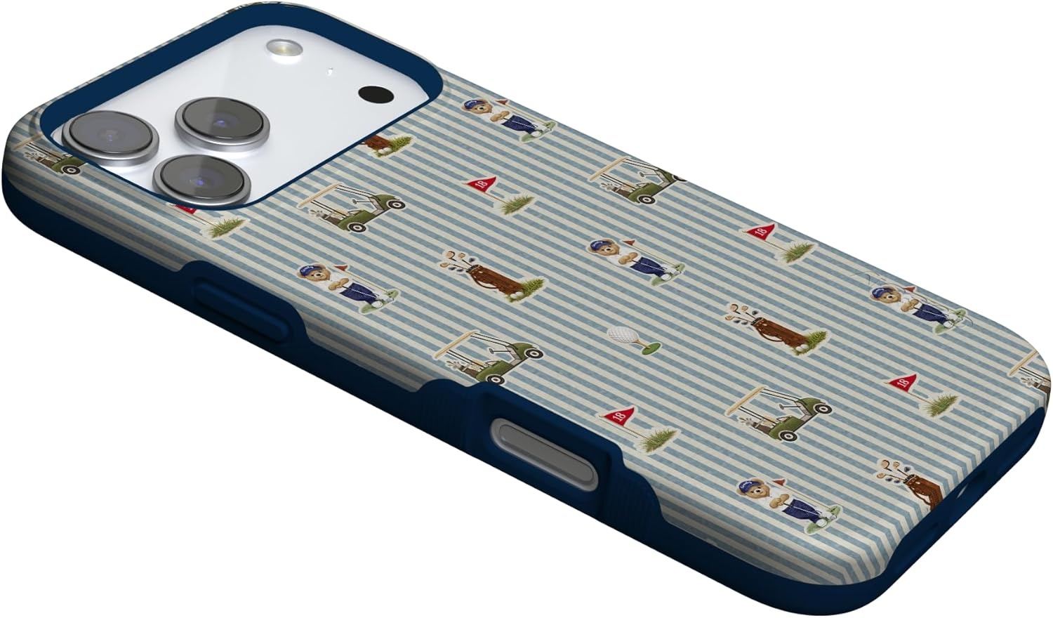 image:imageCasely iPhone 17 Pro Max Case Clubhouse The Caddie Print Bold Protective Design Compatible with MagSafe