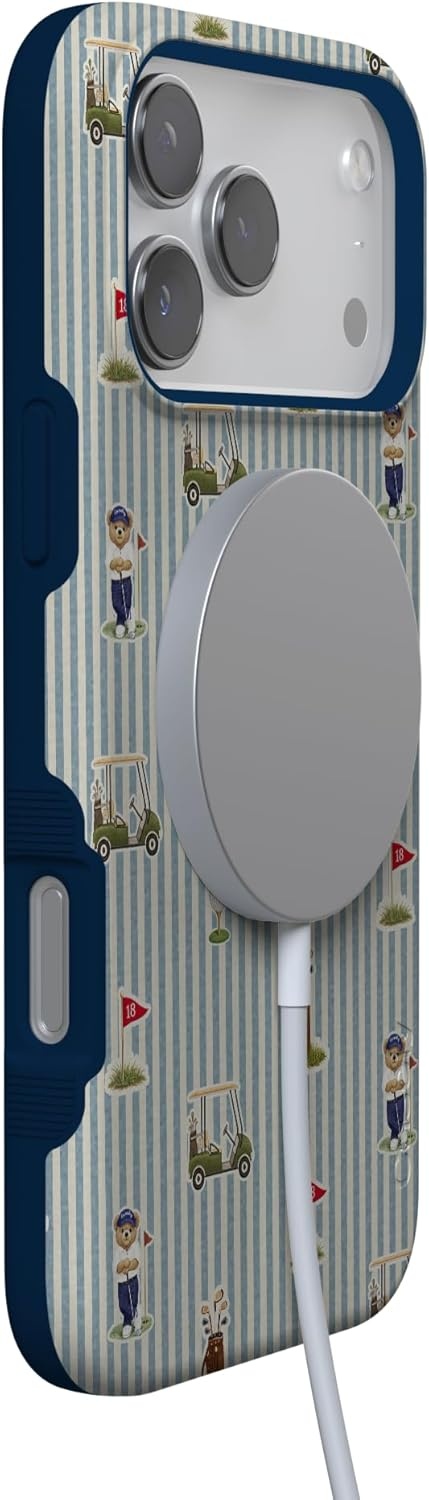 image:imageCasely iPhone 17 Pro Max Case Clubhouse The Caddie Print Bold Protective Design Compatible with MagSafe