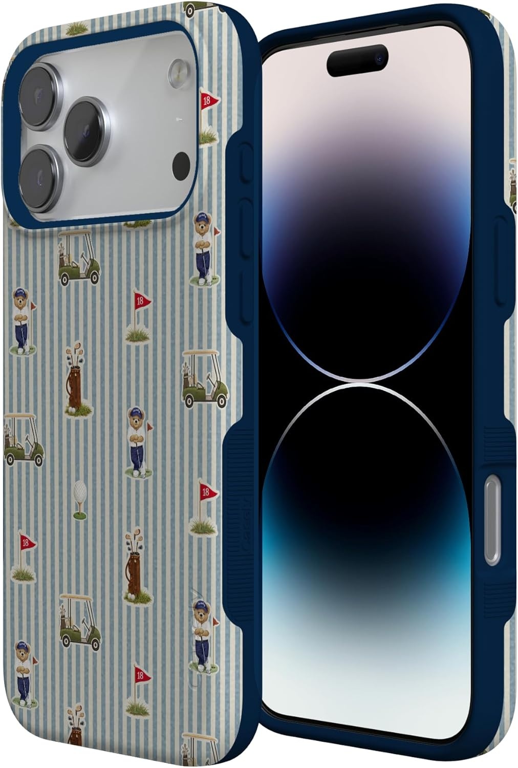 image:imageCasely iPhone 17 Pro Max Case Clubhouse The Caddie Print Bold Protective Design Compatible with MagSafe