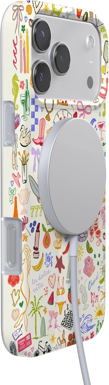 image:imageCasely iPhone 17 Pro Max Case Fun on Weekdays All the Fun Things Compatible with MagSafe Classic Ultra Slim Design
