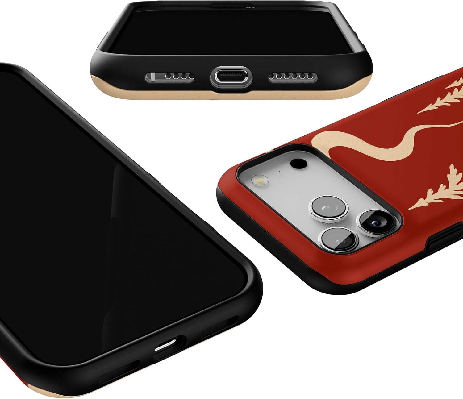 image:imageCasely iPhone 17 Pro Max Case Snowed in Cozy Winter Bold Protective Design MagSafe Compatible Design