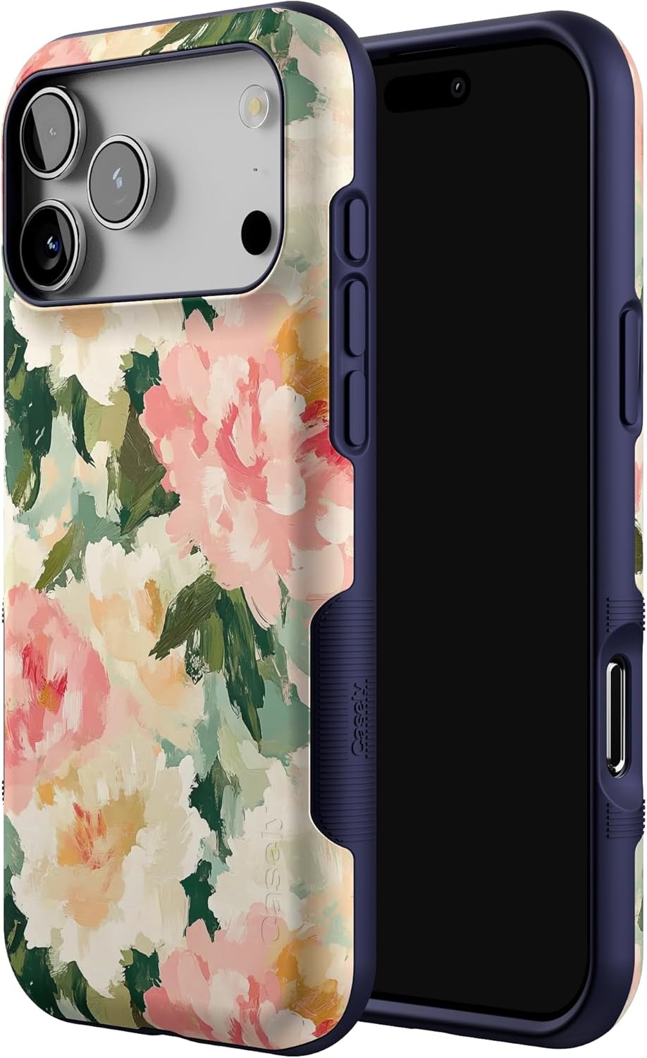 image:imageCasely iPhone 17 Pro Max Case The Garden Room Painted Petals Bold Protective Design Compatible with MagSafe