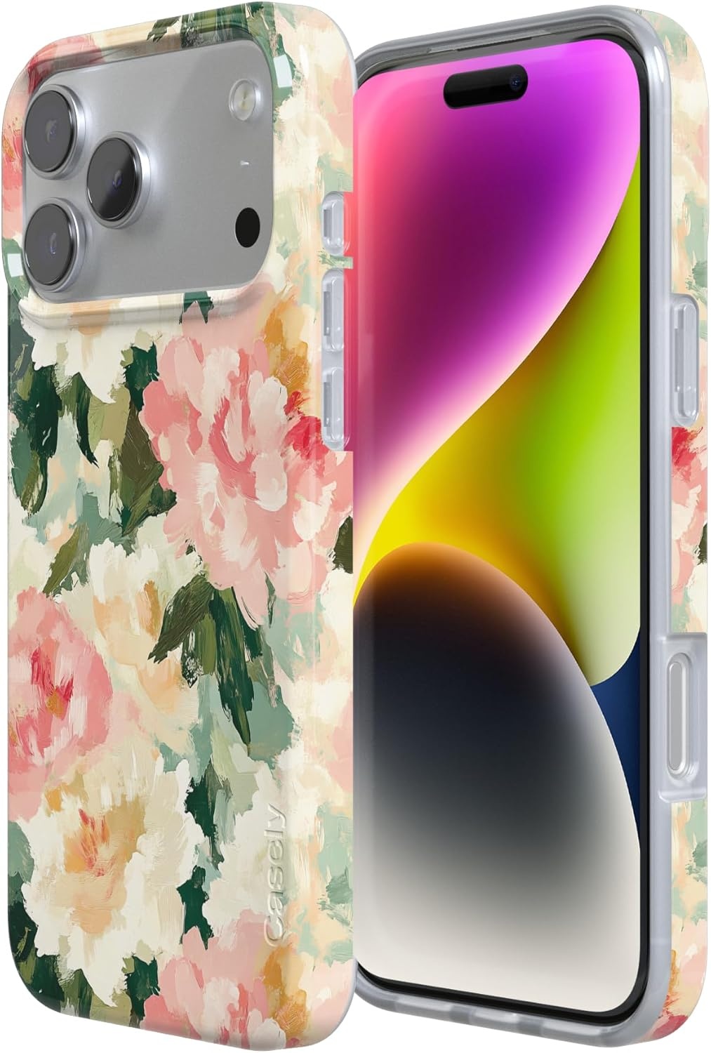image:imageCasely iPhone 17 Pro Max Case The Garden Room Painted Petals Compatible with MagSafe Classic Ultra Thin Design
