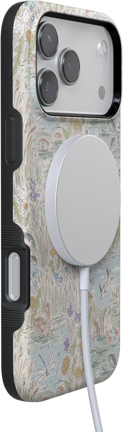 image:imageCasely iPhone 17 Pro Max Case The Waddle Path Duck Pond Bold Protective Design Compatible with MagSafe