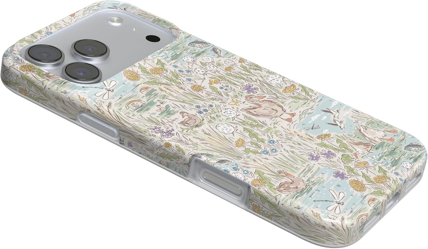 image:imageCasely iPhone 17 Pro Max Case The Waddle Path Duck Pond Compatible with MagSafe Classic Ultra Thin Design