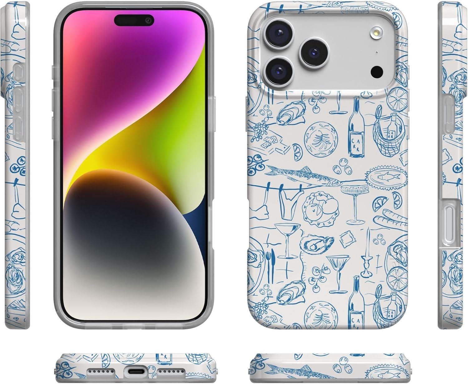 image:imageCasely iPhone 17 Pro Max Case Youre Dinomite Green Dinosaur Compatible with MagSafe Classic Ultra Thin DesignAmalfi Aperitivo Dolce Vita