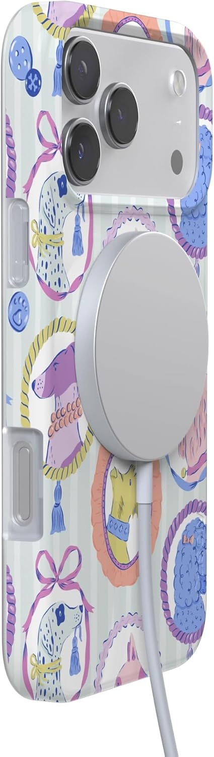 image:imageCasely iPhone 17 Pro Max Case Youre Dinomite Green Dinosaur Compatible with MagSafe Classic Ultra Thin DesignChateau Pups French Dog