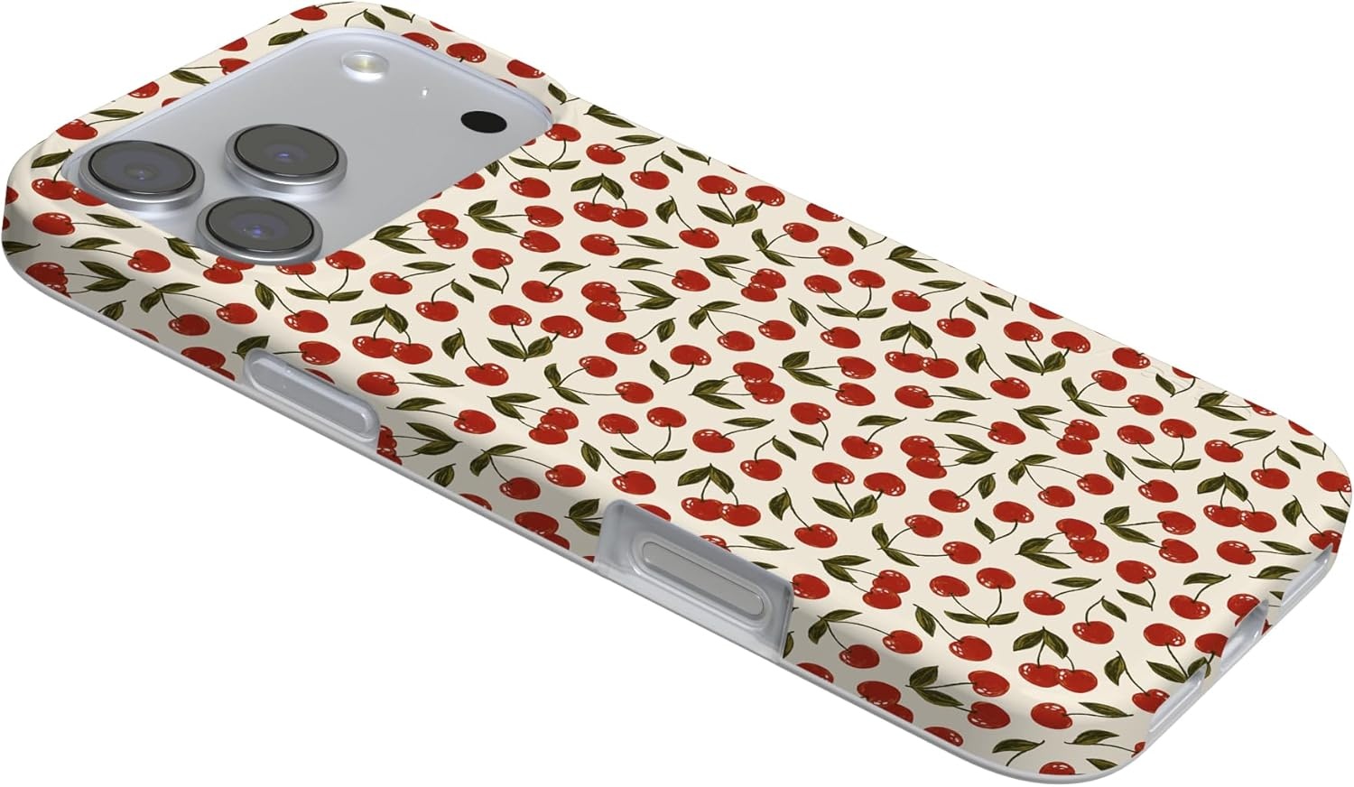 image:imageCasely iPhone 17 Pro Max Case Youre Dinomite Green Dinosaur Compatible with MagSafe Classic Ultra Thin DesignCherry on Top Red Cherries