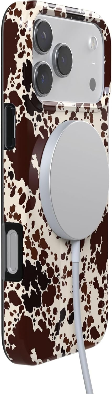 image:imageCasely iPhone 17 Pro Max Case Youre Dinomite Green Dinosaur Compatible with MagSafe Classic Ultra Thin DesignCowgirl Envy Cow Print