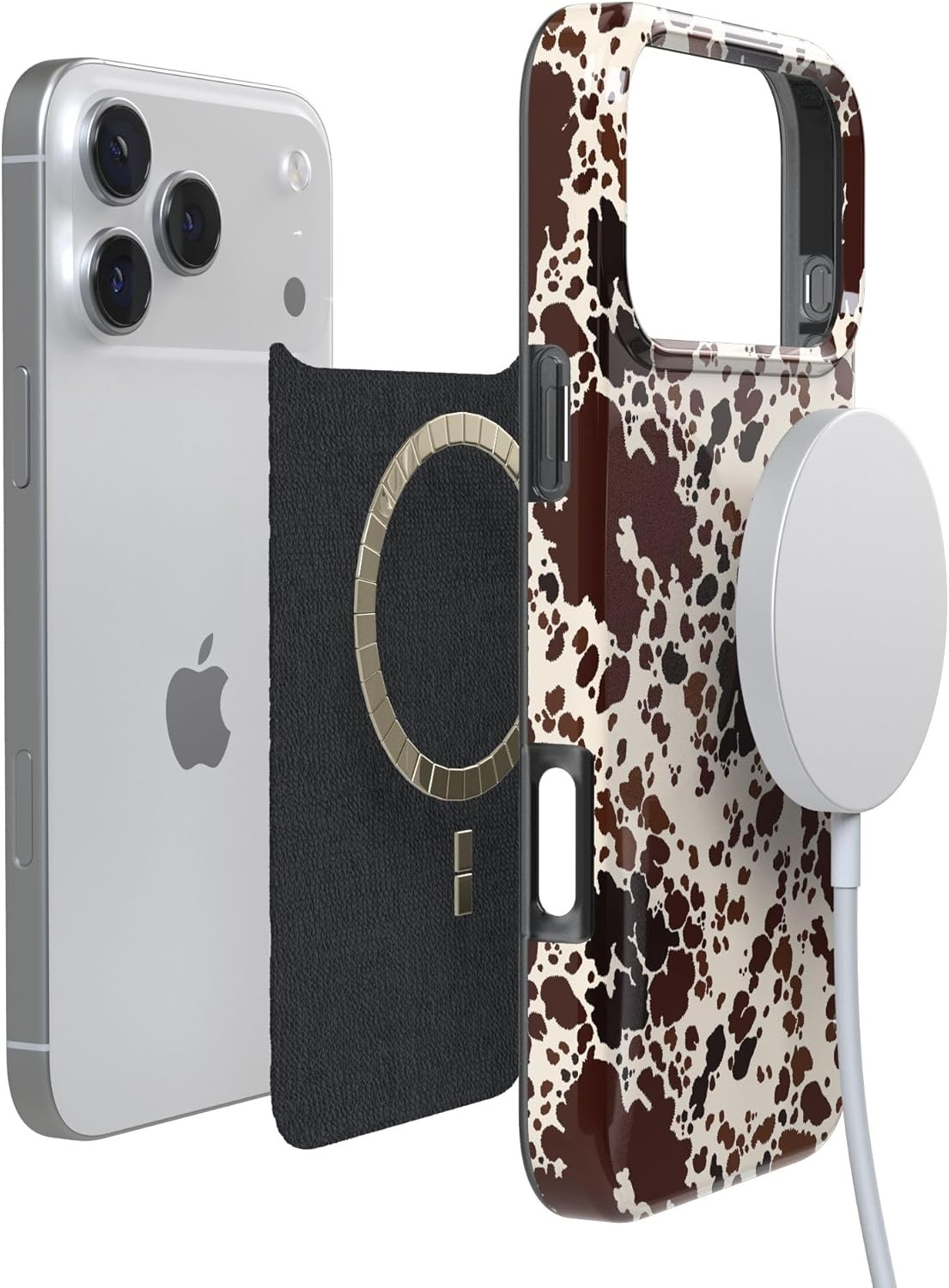 image:imageCasely iPhone 17 Pro Max Case Youre Dinomite Green Dinosaur Compatible with MagSafe Classic Ultra Thin DesignCowgirl Envy Cow Print
