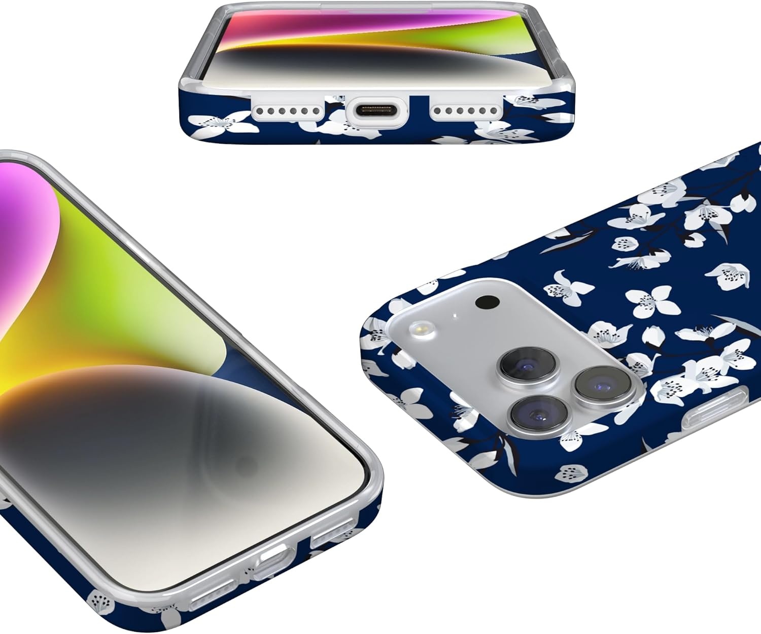 image:imageCasely iPhone 17 Pro Max Case Youre Dinomite Green Dinosaur Compatible with MagSafe Classic Ultra Thin DesignFloral Forest Navy Cherry Blossom Floral