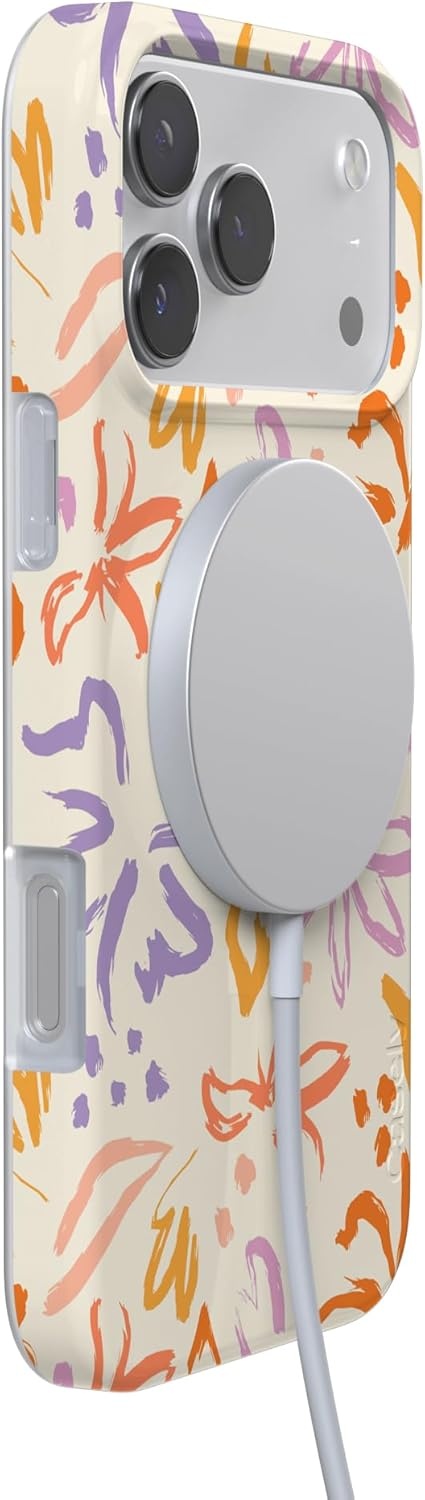image:imageCasely iPhone 17 Pro Max Case Youre Dinomite Green Dinosaur Compatible with MagSafe Classic Ultra Thin DesignHibiscus Blooms Hawaiian Floral