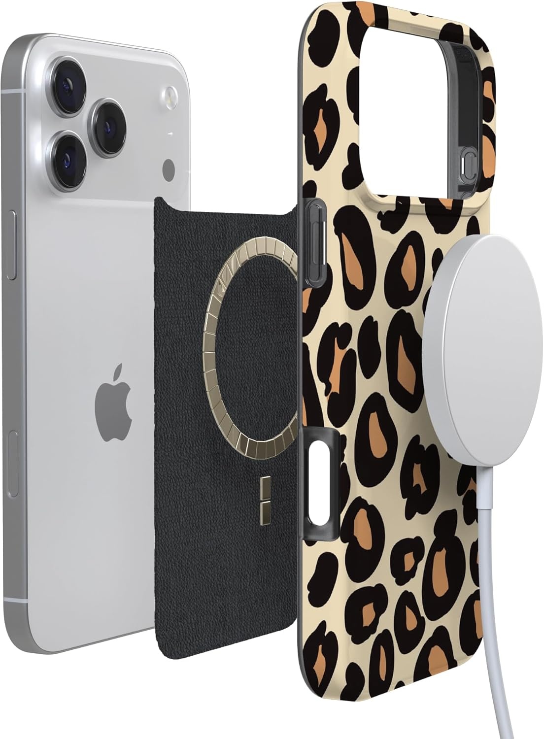 image:imageCasely iPhone 17 Pro Max Case Youre Dinomite Green Dinosaur Compatible with MagSafe Classic Ultra Thin DesignInto the Wild Leopard Print