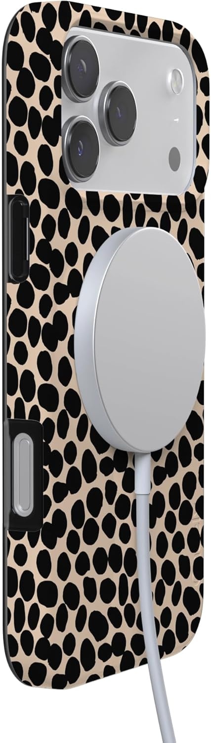 image:imageCasely iPhone 17 Pro Max Case Youre Dinomite Green Dinosaur Compatible with MagSafe Classic Ultra Thin DesignLost in Spots Cheetah Print