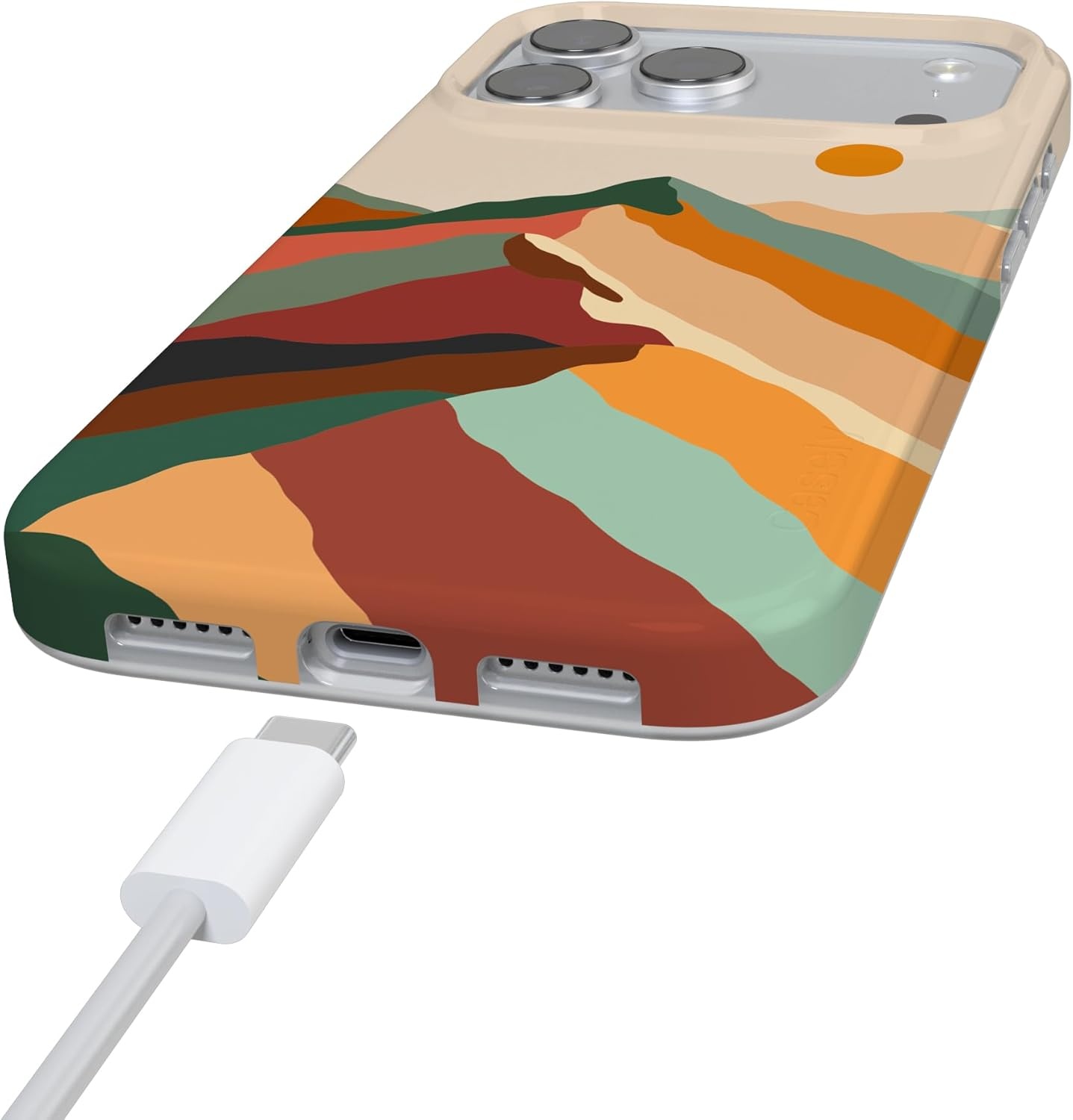 image:imageCasely iPhone 17 Pro Max Case Youre Dinomite Green Dinosaur Compatible with MagSafe Classic Ultra Thin DesignMagic Mountain Colorblock