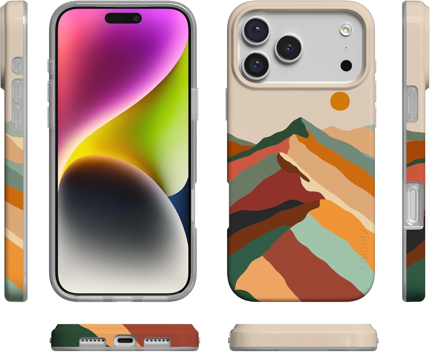 image:imageCasely iPhone 17 Pro Max Case Youre Dinomite Green Dinosaur Compatible with MagSafe Classic Ultra Thin DesignMagic Mountain Colorblock