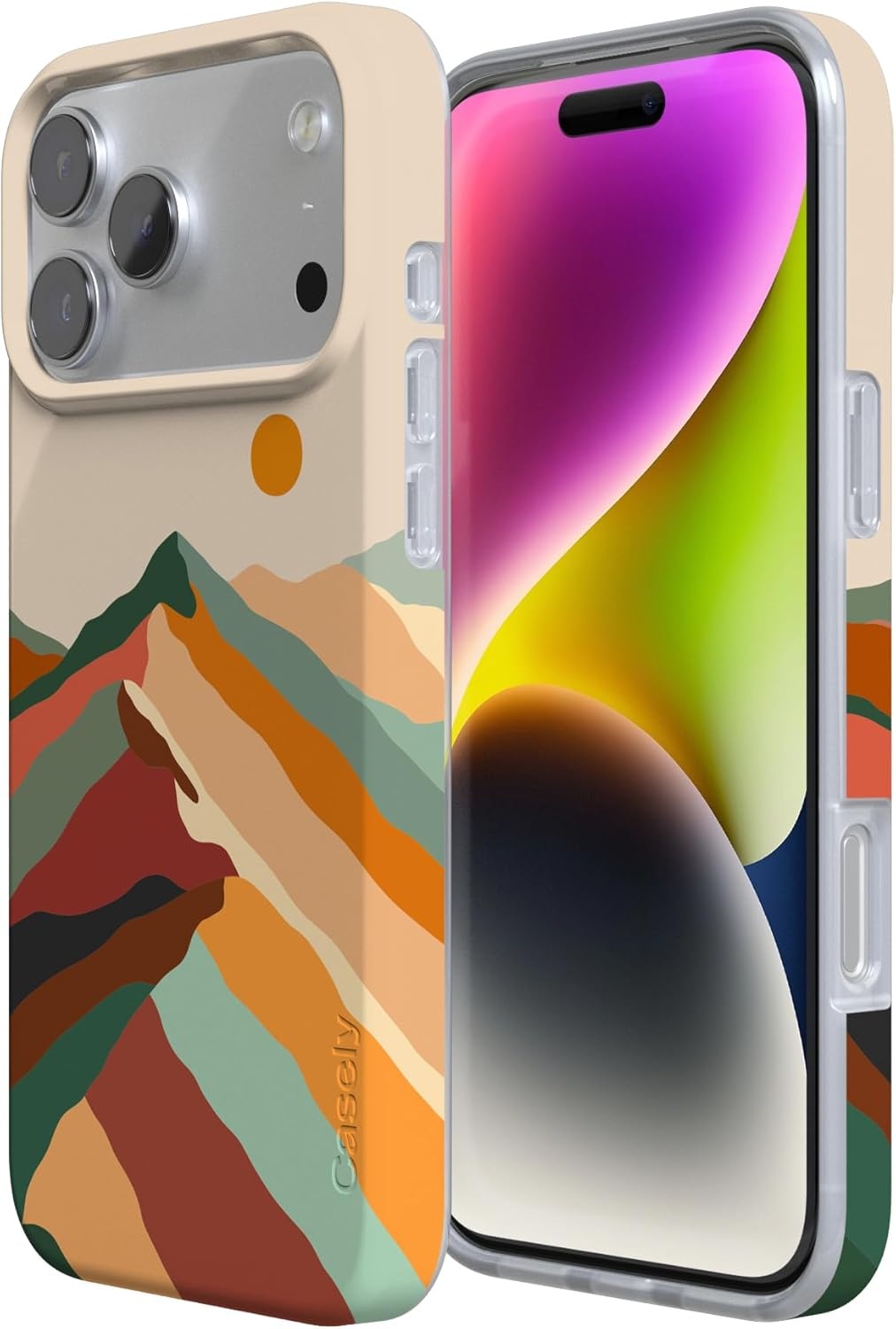image:imageCasely iPhone 17 Pro Max Case Youre Dinomite Green Dinosaur Compatible with MagSafe Classic Ultra Thin DesignMagic Mountain Colorblock