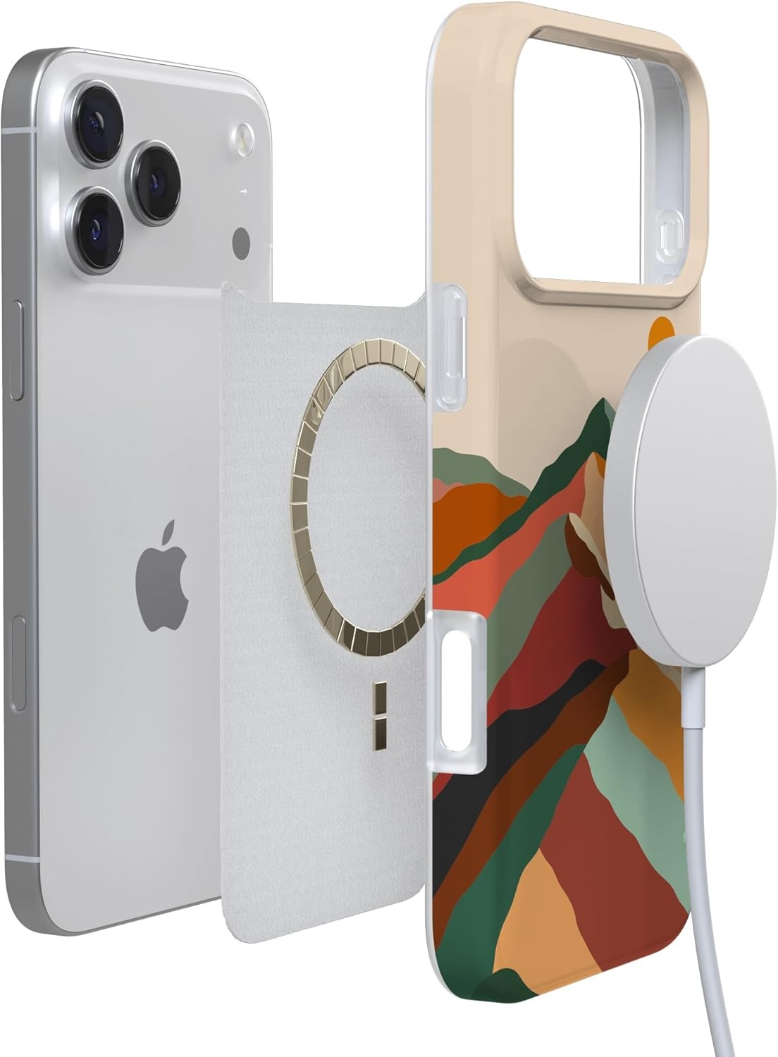image:imageCasely iPhone 17 Pro Max Case Youre Dinomite Green Dinosaur Compatible with MagSafe Classic Ultra Thin DesignMagic Mountain Colorblock