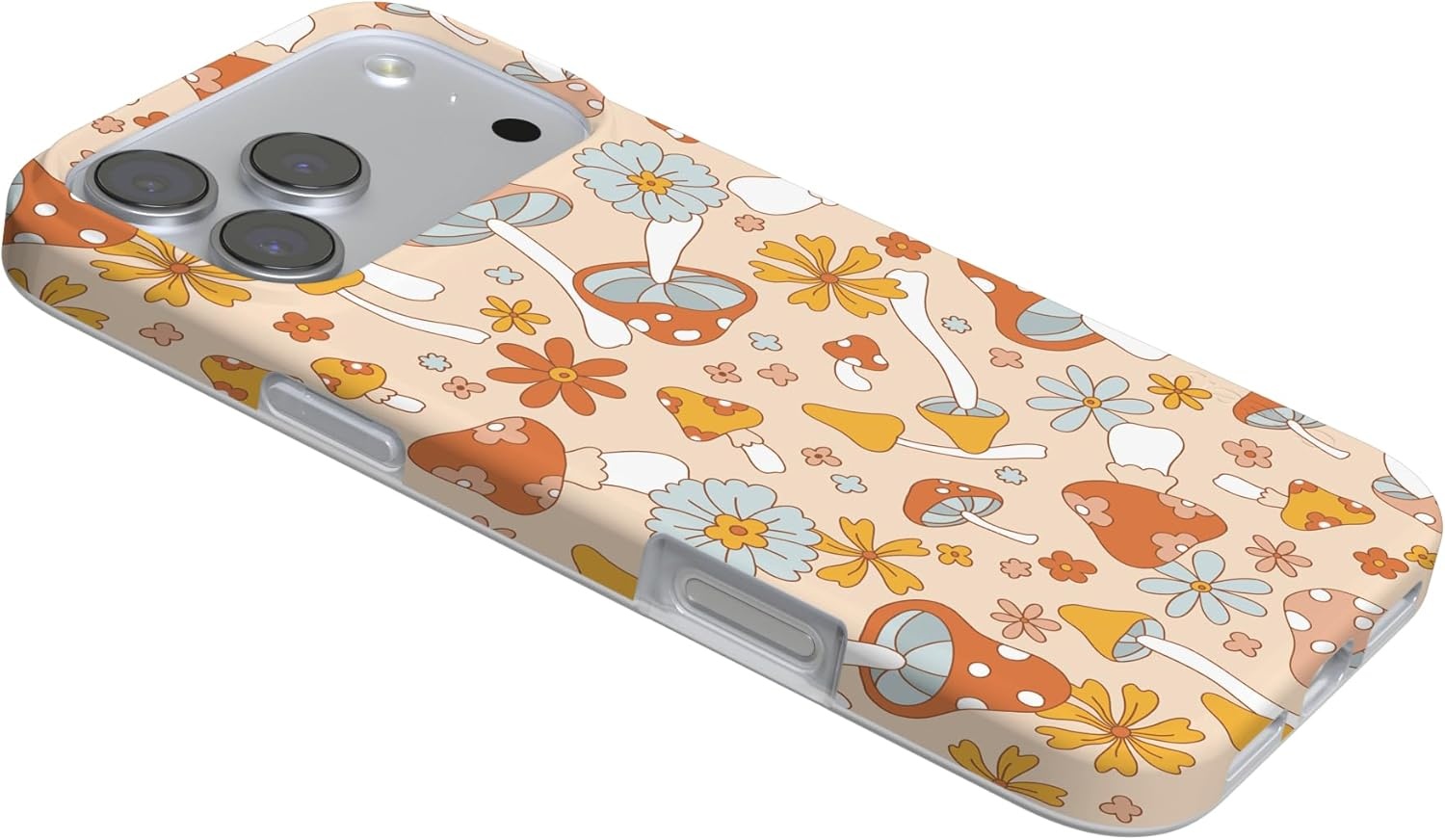 image:imageCasely iPhone 17 Pro Max Case Youre Dinomite Green Dinosaur Compatible with MagSafe Classic Ultra Thin DesignMushroom Magic Retro Floral