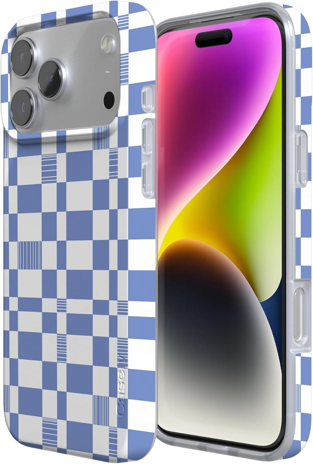 image:imageCasely iPhone 17 Pro Max Case Youre Dinomite Green Dinosaur Compatible with MagSafe Classic Ultra Thin DesignReality Check Periwinkle