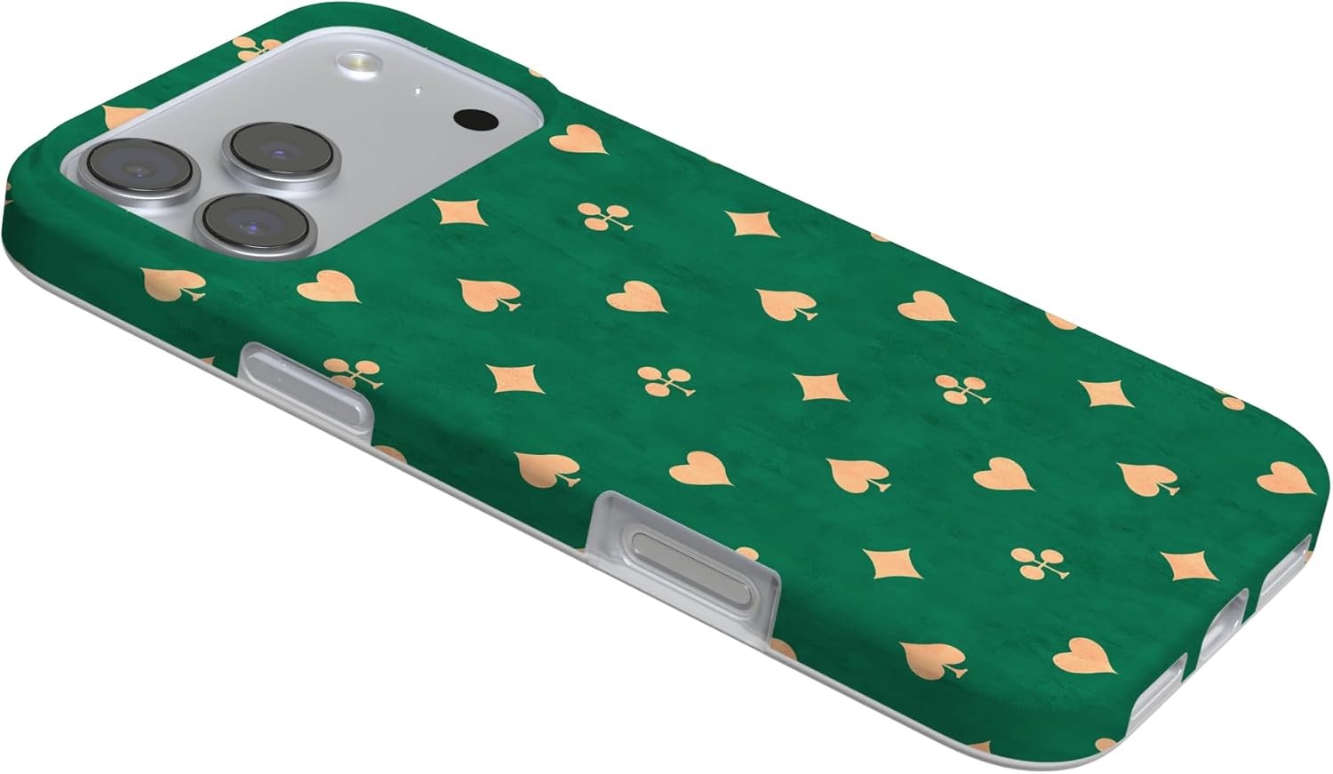 image:imageCasely iPhone 17 Pro Max Case Youre Dinomite Green Dinosaur Compatible with MagSafe Classic Ultra Thin DesignRoyal Flush French Deck
