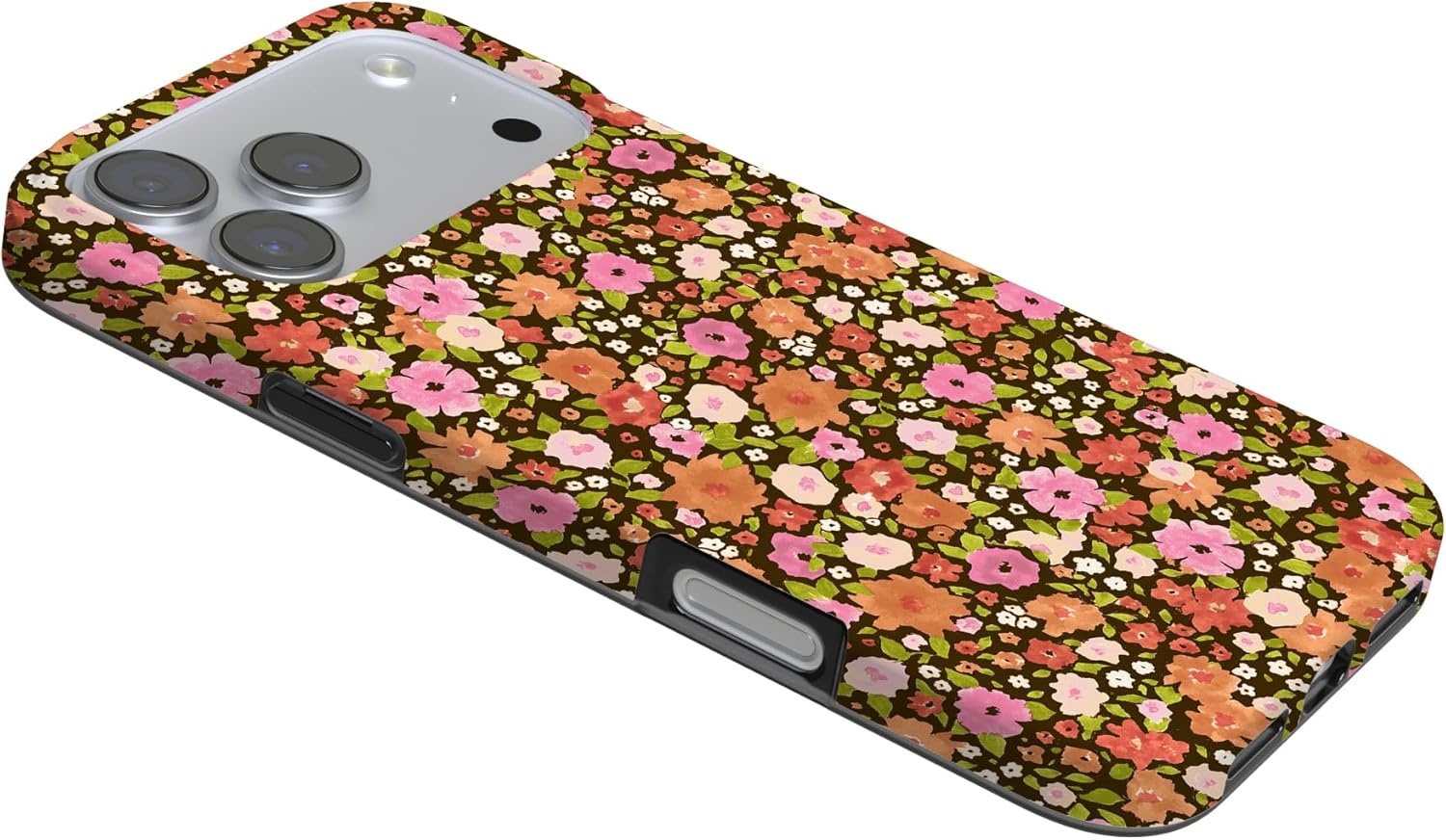 image:imageCasely iPhone 17 Pro Max Case Youre Dinomite Green Dinosaur Compatible with MagSafe Classic Ultra Thin DesignRustic Roses Boho Bouquet