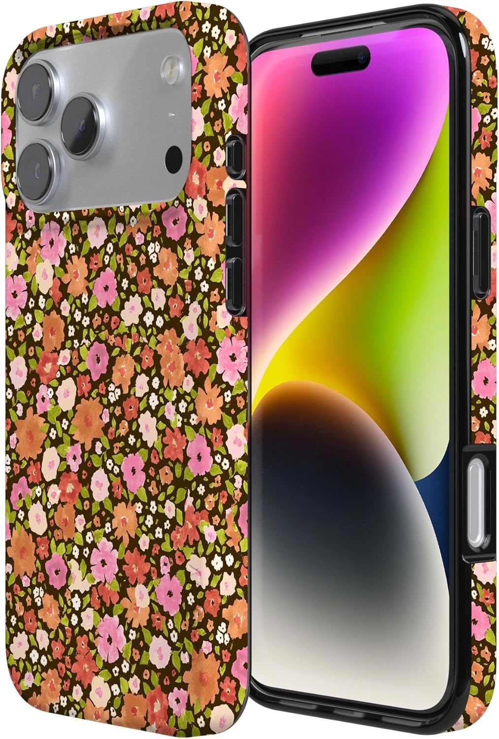 image:imageCasely iPhone 17 Pro Max Case Youre Dinomite Green Dinosaur Compatible with MagSafe Classic Ultra Thin DesignRustic Roses Boho Bouquet