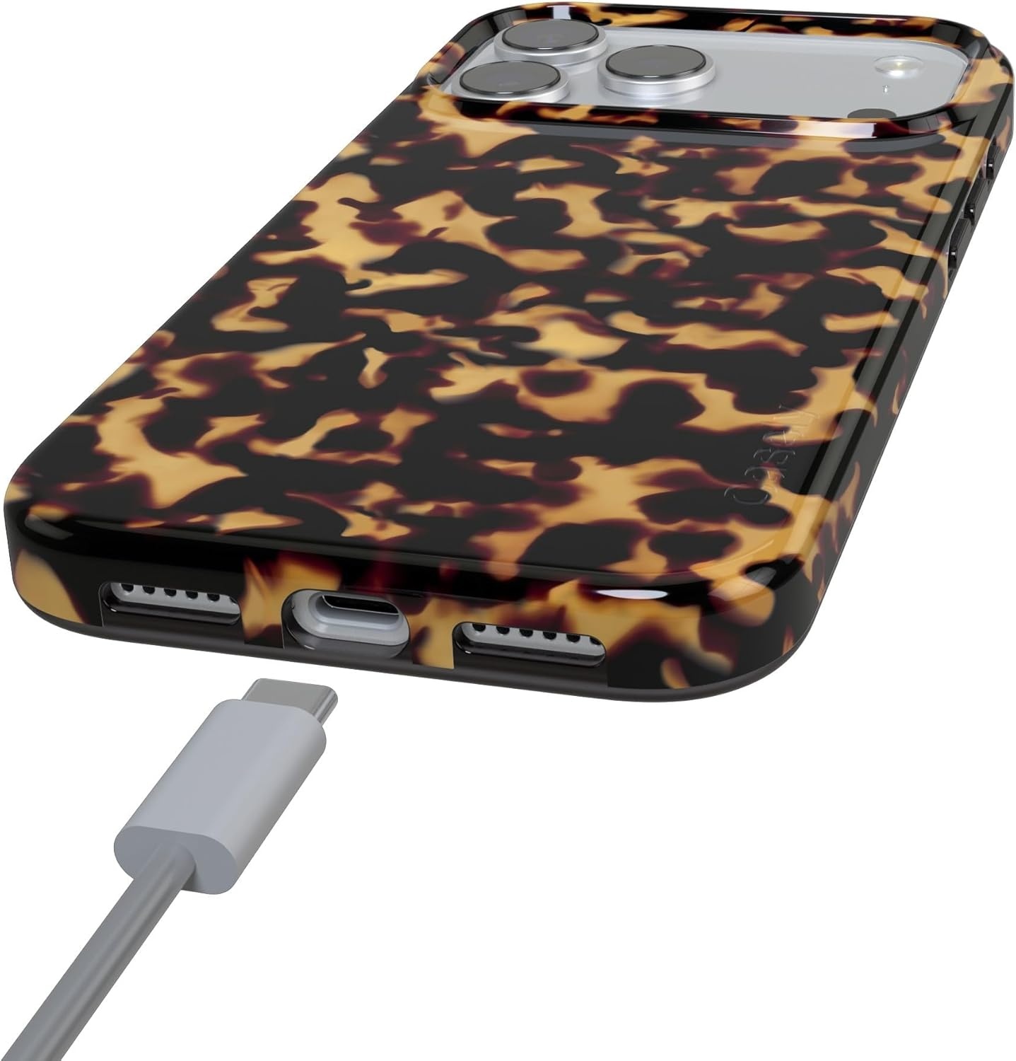 image:imageCasely iPhone 17 Pro Max Case Youre Dinomite Green Dinosaur Compatible with MagSafe Classic Ultra Thin DesignShell Shocked Tortoise Print