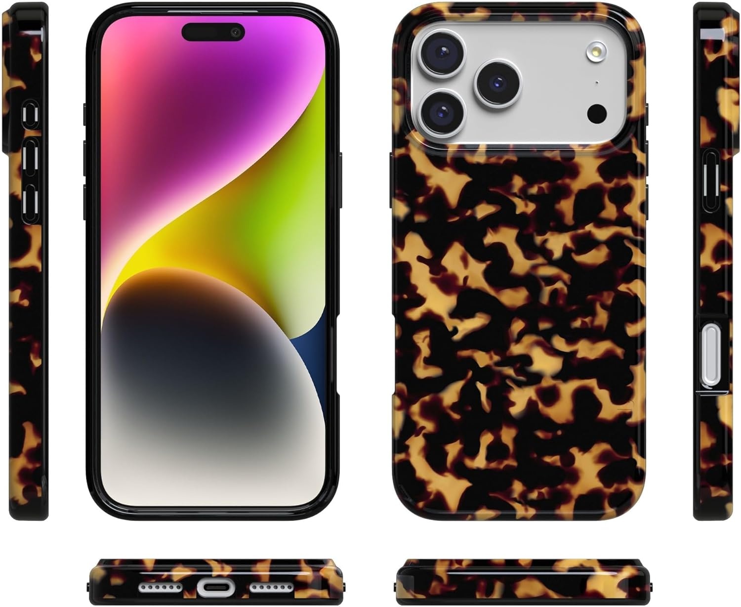 image:imageCasely iPhone 17 Pro Max Case Youre Dinomite Green Dinosaur Compatible with MagSafe Classic Ultra Thin DesignShell Shocked Tortoise Print