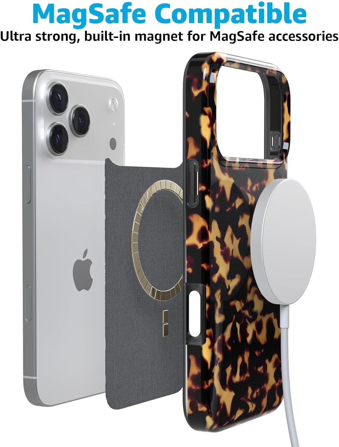 image:imageCasely iPhone 17 Pro Max Case Youre Dinomite Green Dinosaur Compatible with MagSafe Classic Ultra Thin DesignShell Shocked Tortoise Print