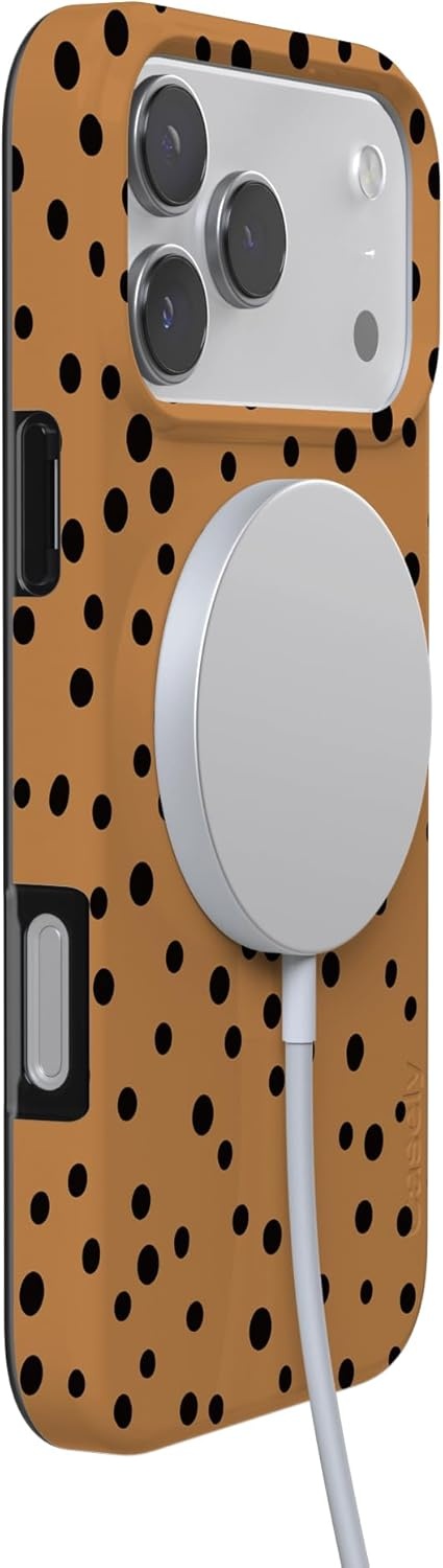 image:imageCasely iPhone 17 Pro Max Case Youre Dinomite Green Dinosaur Compatible with MagSafe Classic Ultra Thin DesignSpot On Dotted Animal