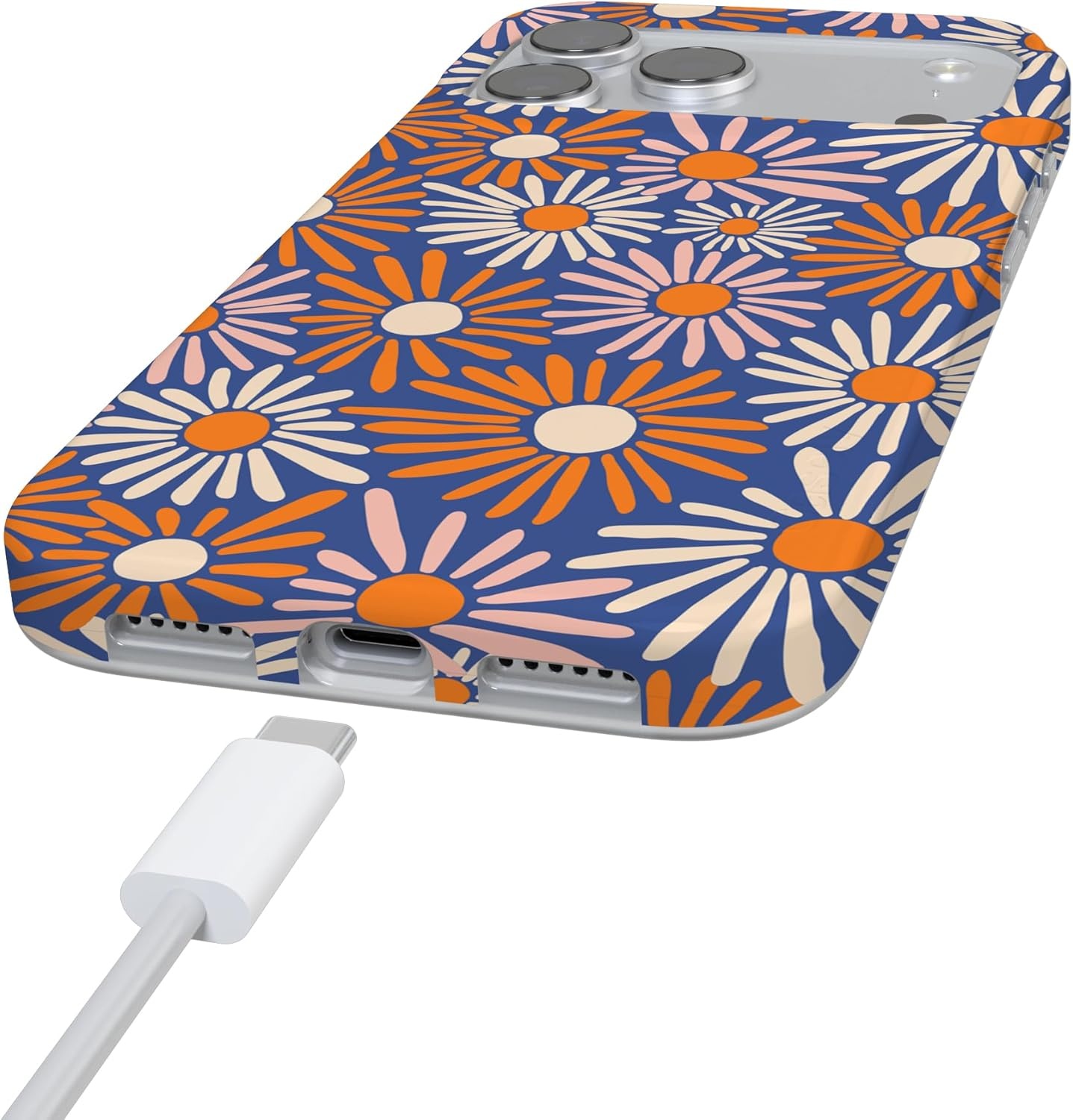 image:imageCasely iPhone 17 Pro Max Case Youre Dinomite Green Dinosaur Compatible with MagSafe Classic Ultra Thin DesignSpring Forward Daisy Floral