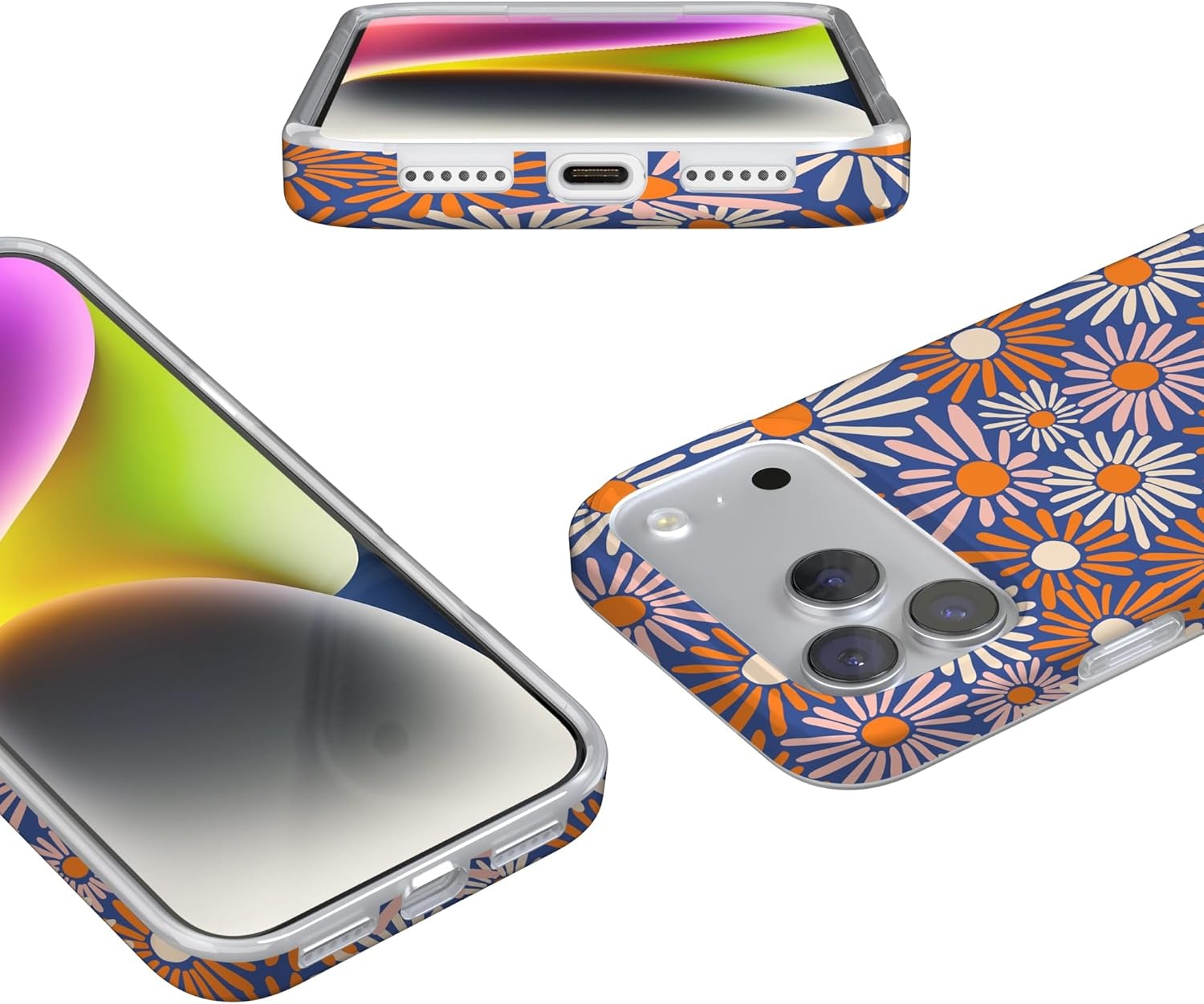 image:imageCasely iPhone 17 Pro Max Case Youre Dinomite Green Dinosaur Compatible with MagSafe Classic Ultra Thin DesignSpring Forward Daisy Floral