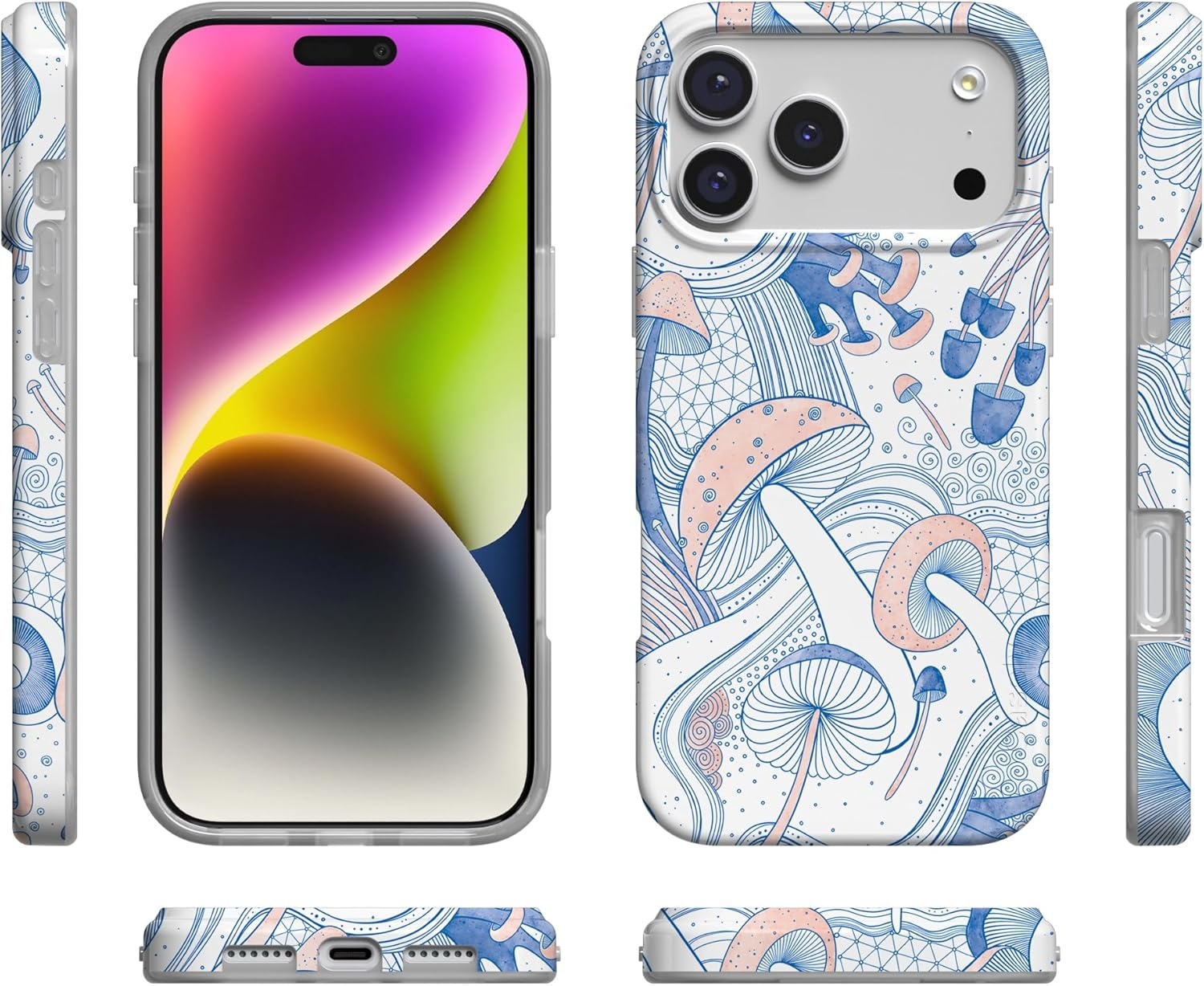 image:imageCasely iPhone 17 Pro Max Case Youre Dinomite Green Dinosaur Compatible with MagSafe Classic Ultra Thin DesignThe Fun Guy Enchanted Forest Mushroom Floral