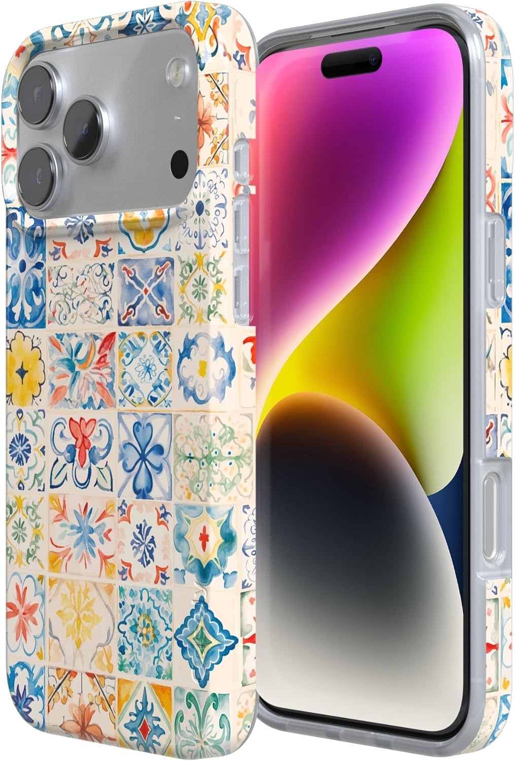 image:imageCasely iPhone 17 Pro Max Case Youre Dinomite Green Dinosaur Compatible with MagSafe Classic Ultra Thin DesignTuscan Tiles Dolce Vita