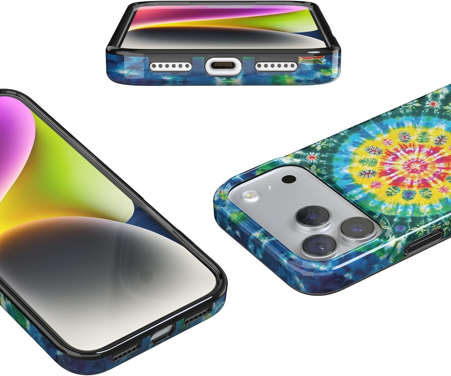 image:imageCasely iPhone 17 Pro Max Case Youre Dinomite Green Dinosaur Compatible with MagSafe Classic Ultra Thin DesignVeneta Tapestry Grateful Dead Tie Dye