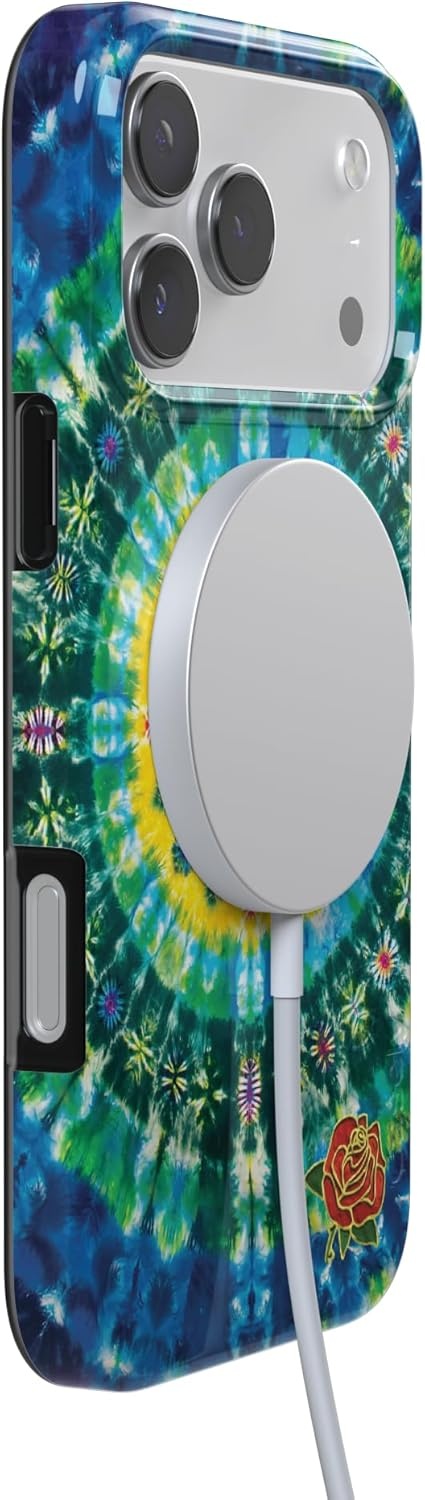 image:imageCasely iPhone 17 Pro Max Case Youre Dinomite Green Dinosaur Compatible with MagSafe Classic Ultra Thin DesignVeneta Tapestry Grateful Dead Tie Dye