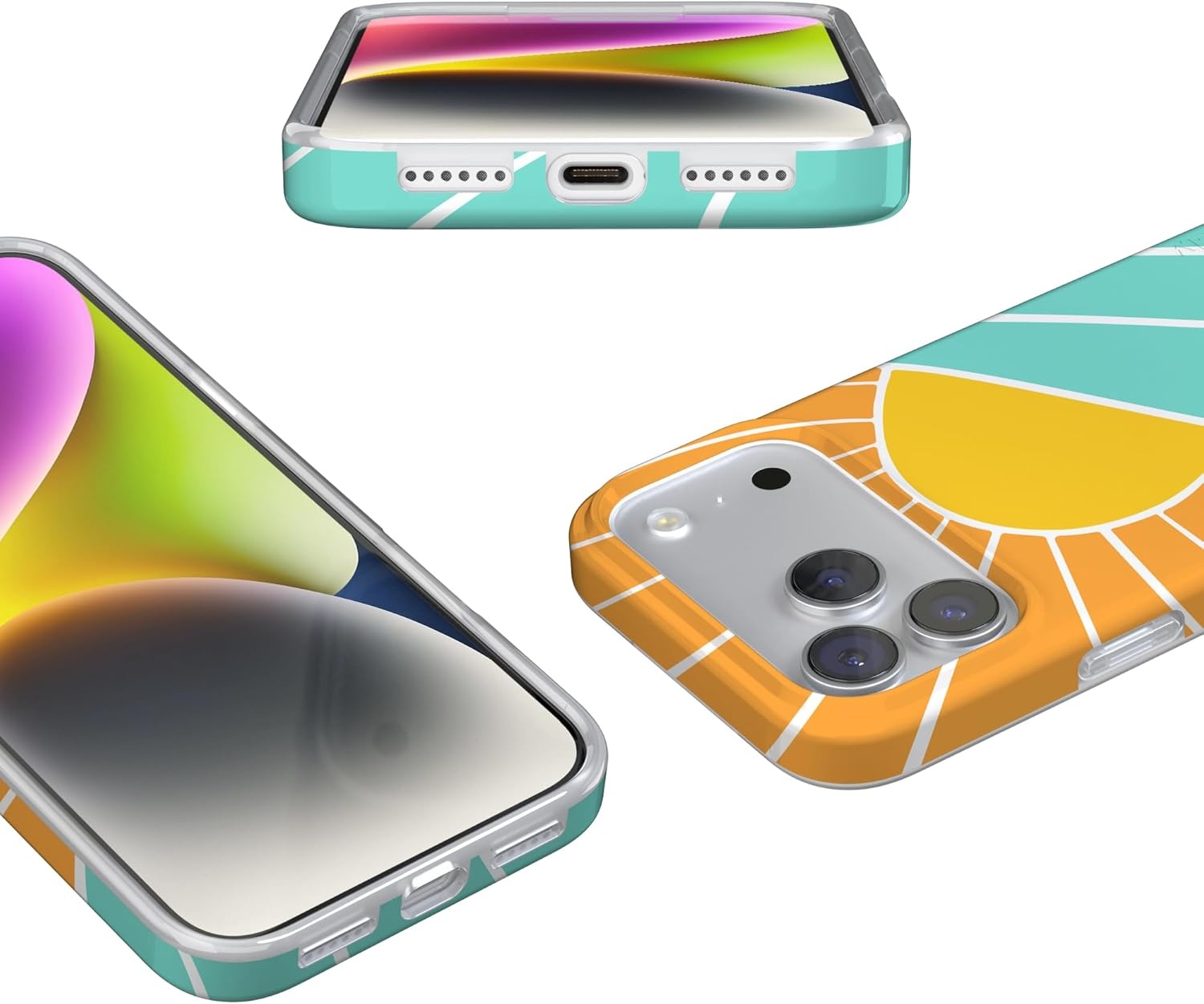 image:imageCasely iPhone 17 Pro Max Case Youre Dinomite Green Dinosaur Compatible with MagSafe Classic Ultra Thin DesignWaves Rays Sunshine