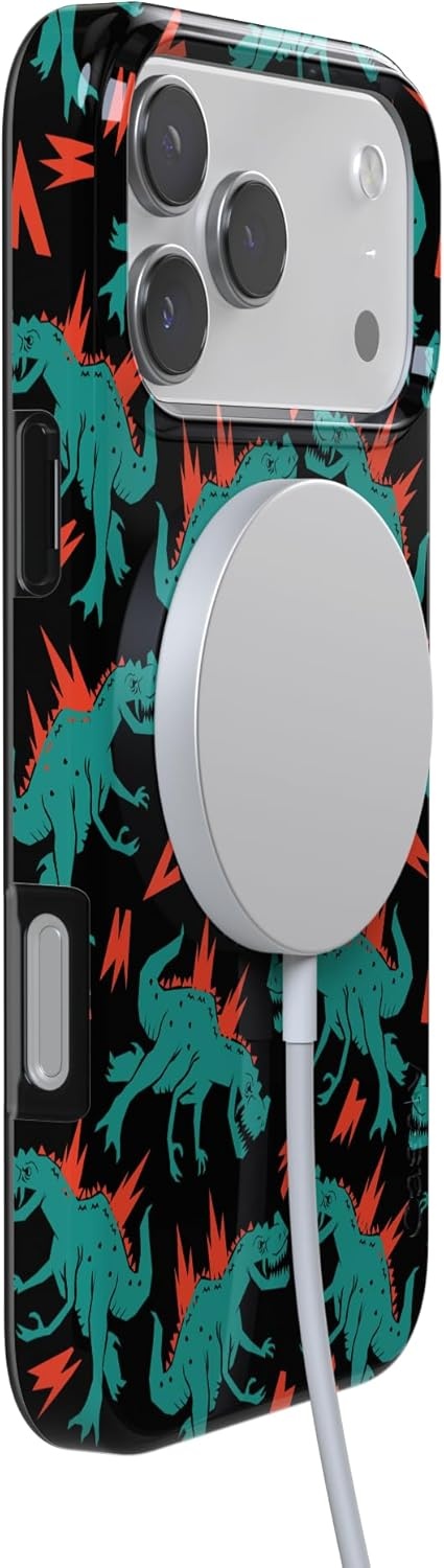 image:imageCasely iPhone 17 Pro Max Case Youre Dinomite Green Dinosaur Compatible with MagSafe Classic Ultra Thin DesignYoure Dinomite Green Dinosaur