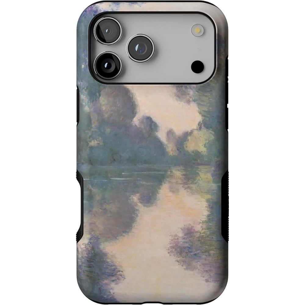 image:imageCasely iPhone 17 Pro Max Case  Blue amp White Floral  Rose to Fame  Bold Protective Design  Compatible with MagSafeMonets Morning  The Met Museum