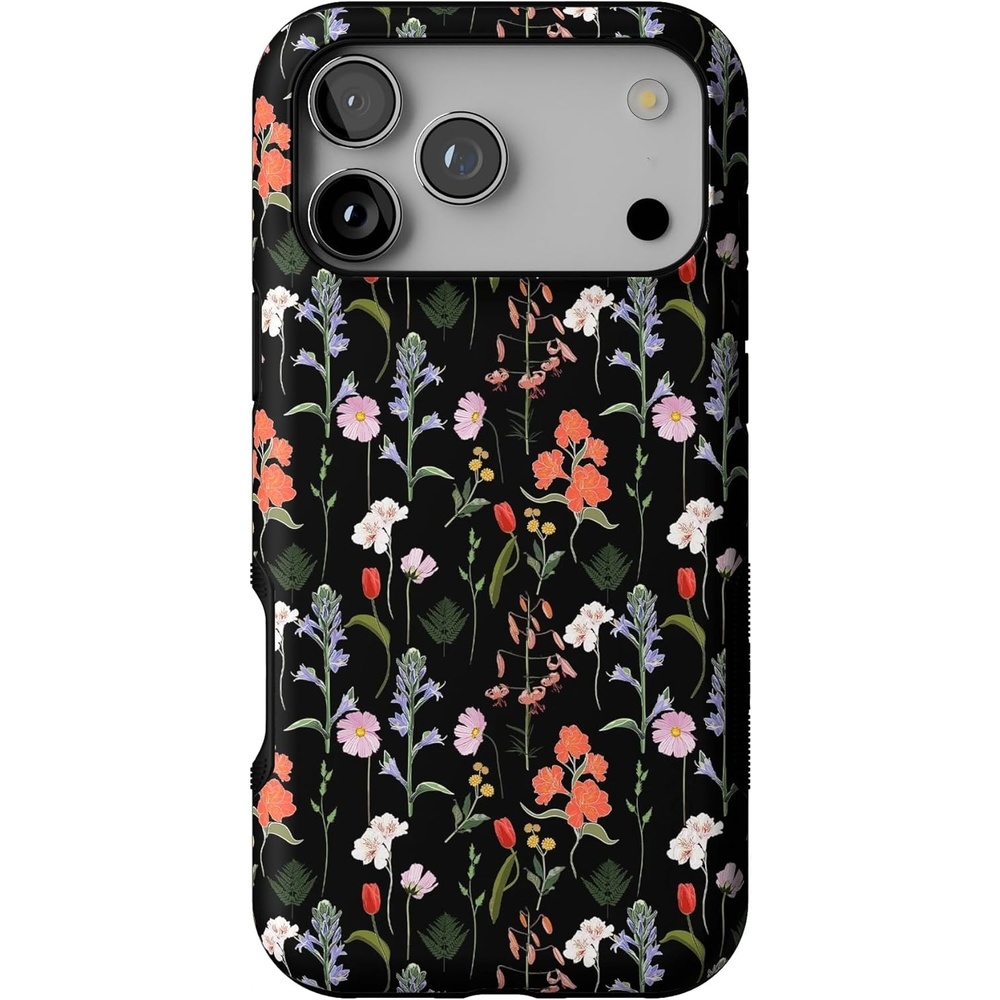 image:imageCasely iPhone 17 Pro Max Case  Blue amp White Floral  Rose to Fame  Bold Protective Design  Compatible with MagSafeSecret Garden  Mixed Floral