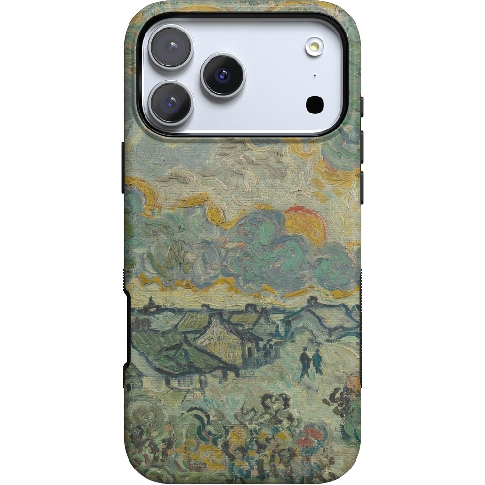 image:imageCasely iPhone 17 Pro Max Case  Blue amp White Floral  Rose to Fame  Bold Protective Design  Compatible with MagSafeVan Gogh  Reminiscence of Vincent